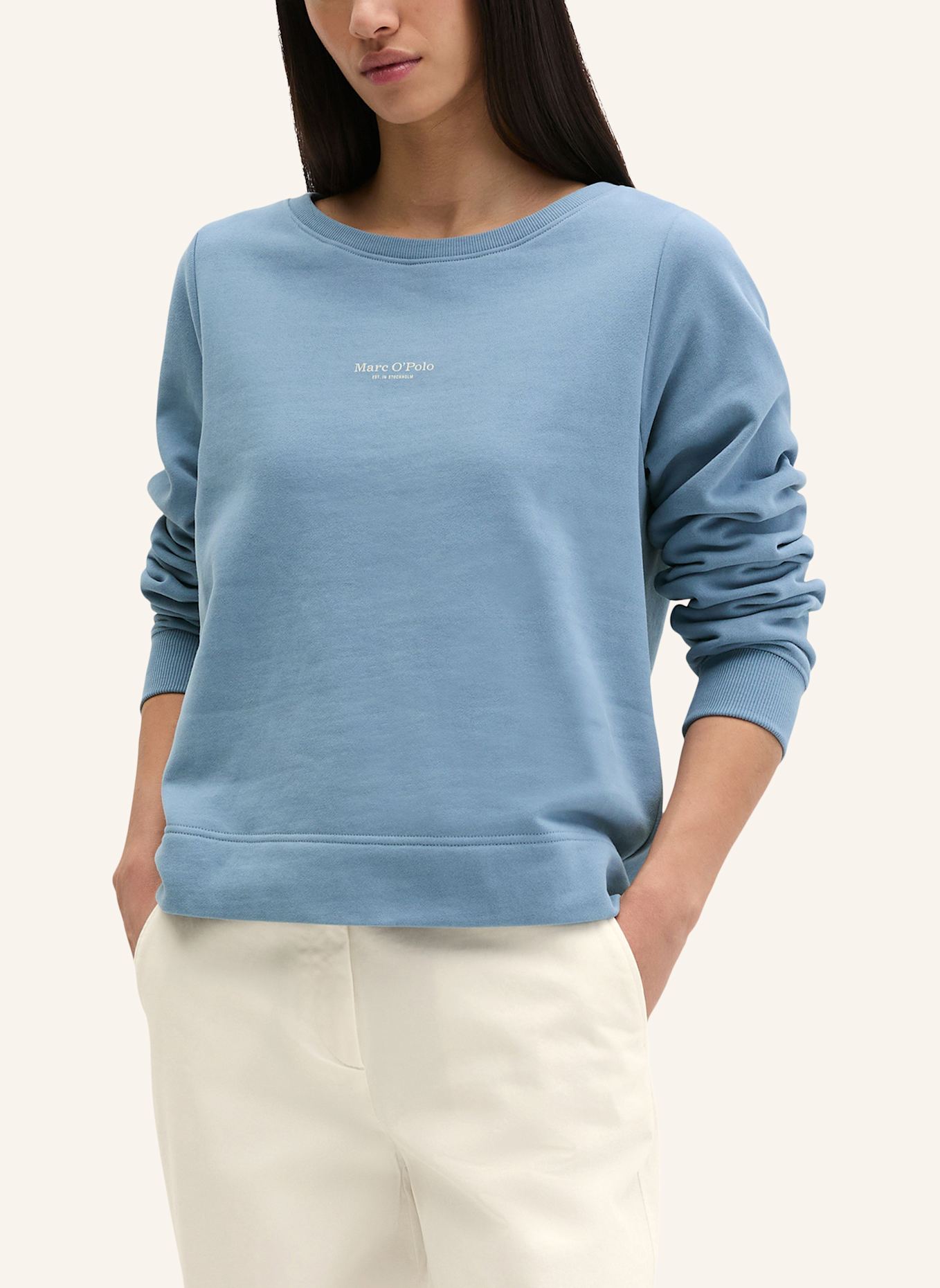 Marc O'Polo Sweatshirt: BLAU