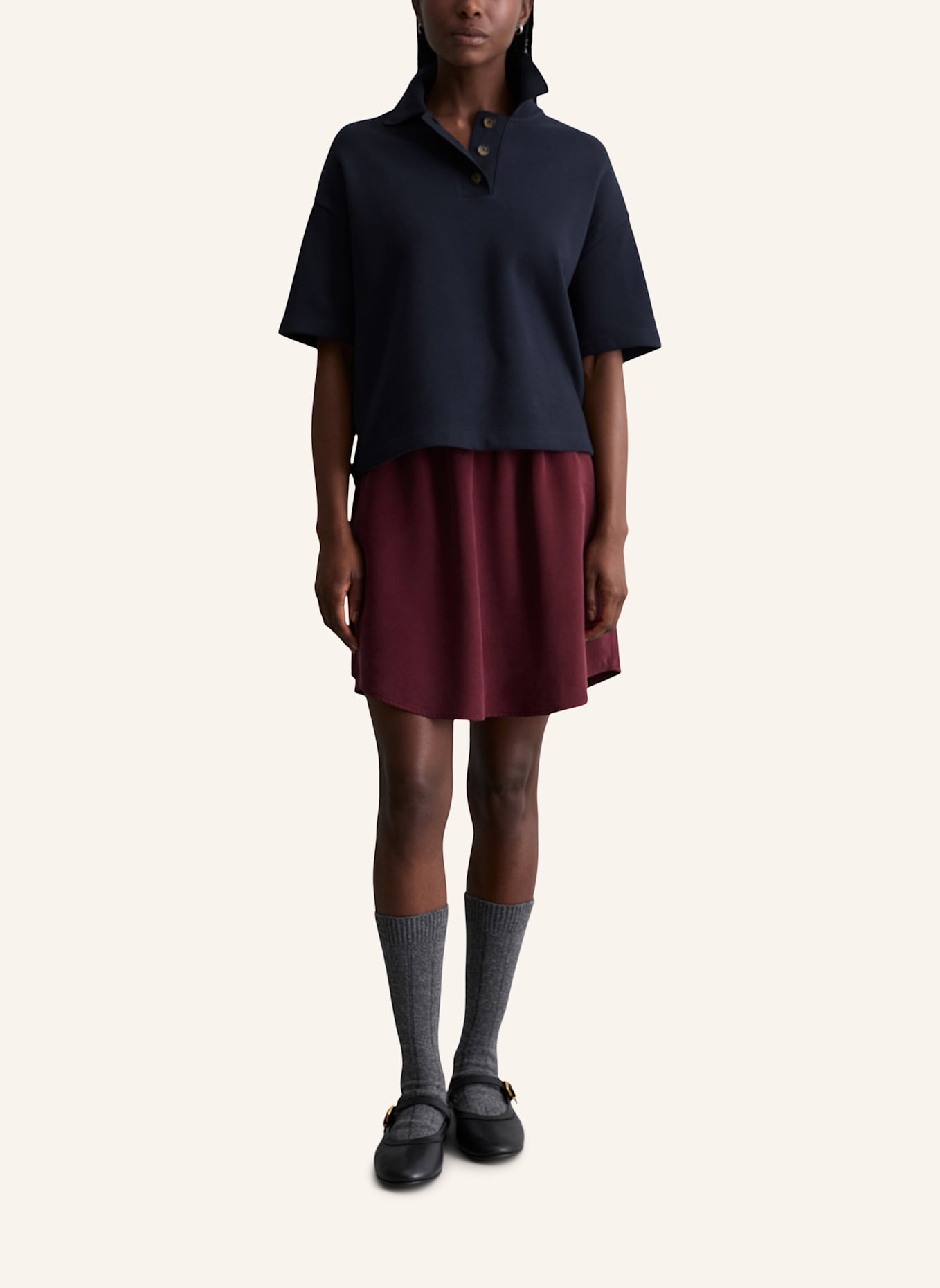 Marc O'Polo DENIM Poloshirt: DUNKELBLAU