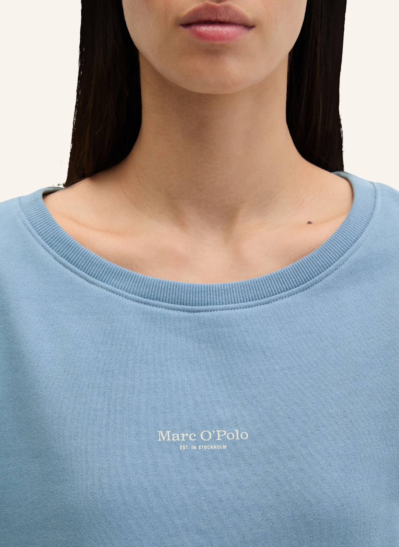 Marc O'Polo Sweatshirt: BLAU