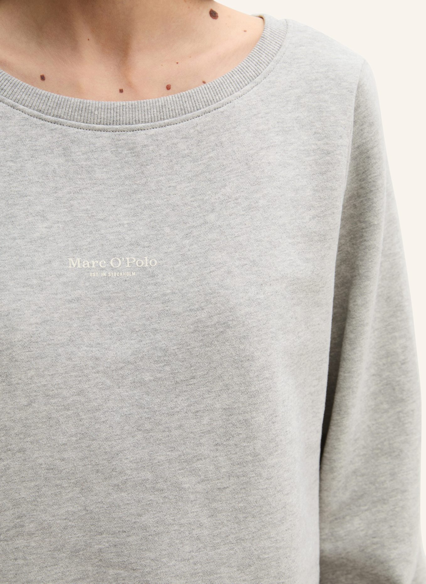Marc O'Polo Sweatshirt: GRAU