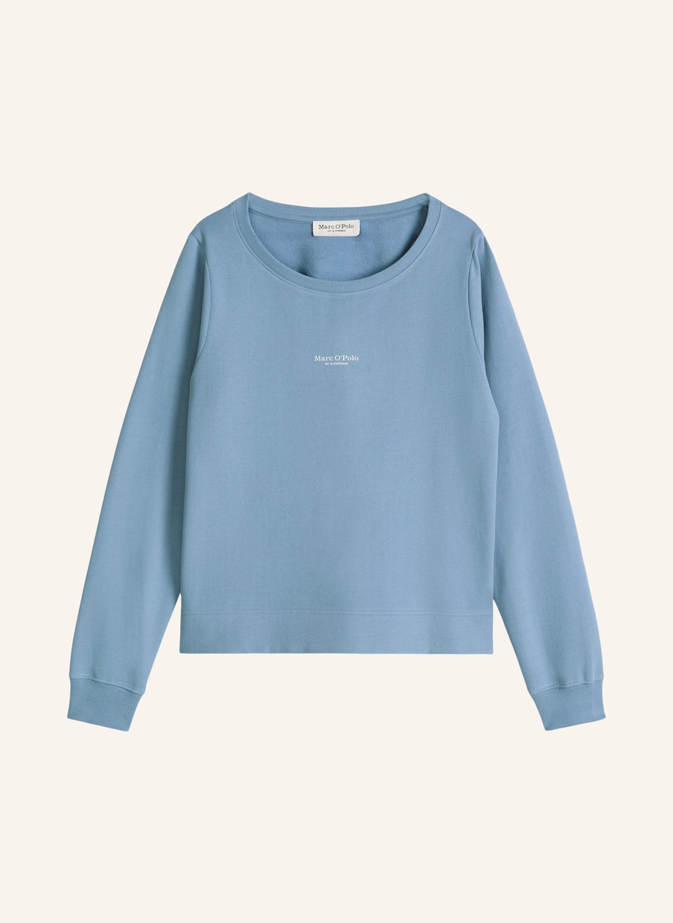 Marc O'Polo Sweatshirt: BLAU