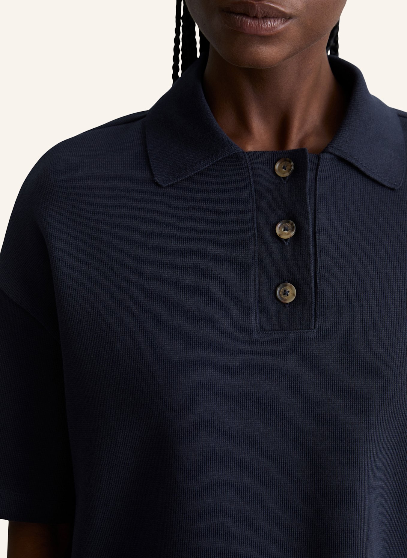 Marc O'Polo DENIM Poloshirt: DUNKELBLAU