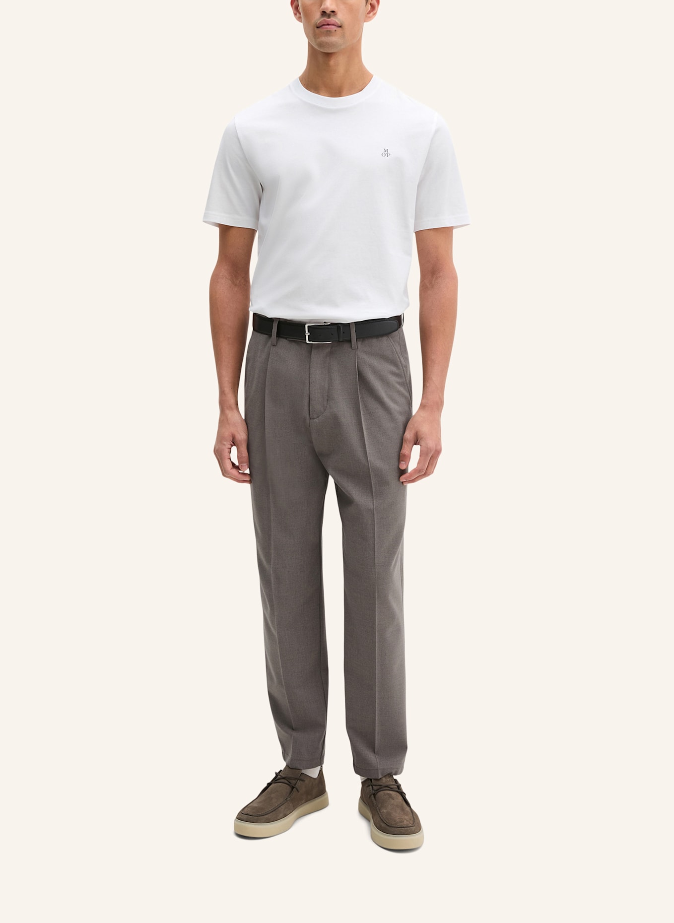 Marc O'Polo T-Shirt Dreierpack: WEISS