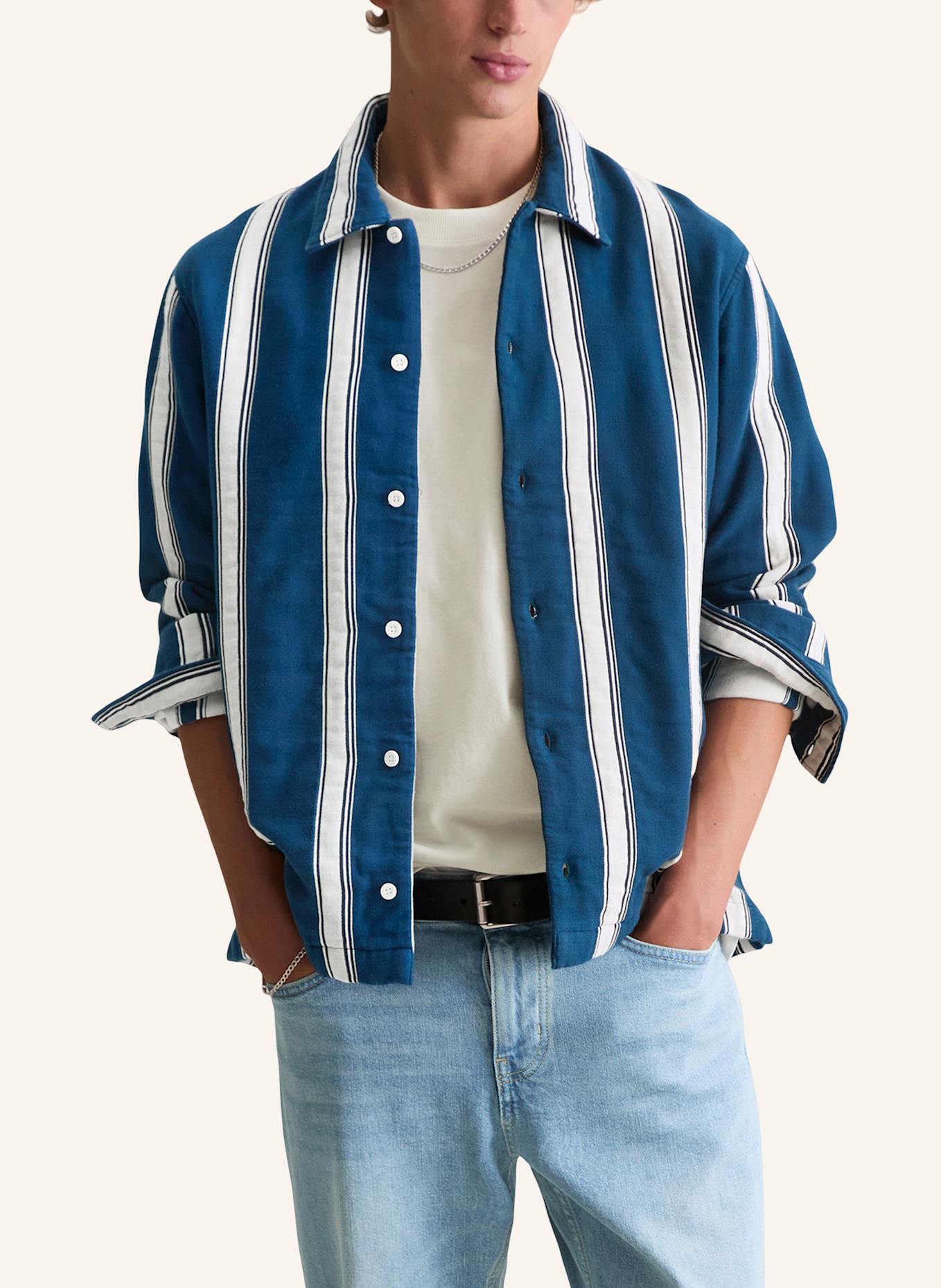 Marc O'Polo DENIM Overshirt: BLAU