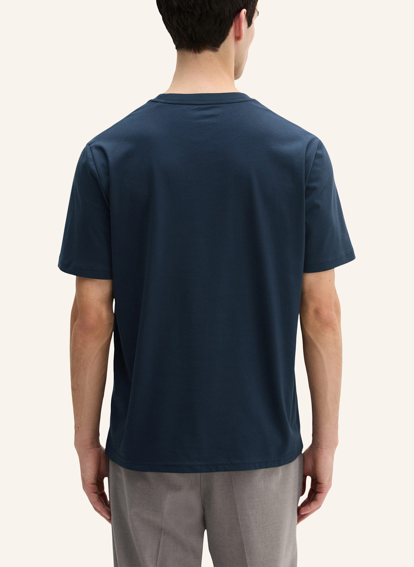 Marc O'Polo T-Shirt Dreierpack: WEISS/ DUNKELBLAU