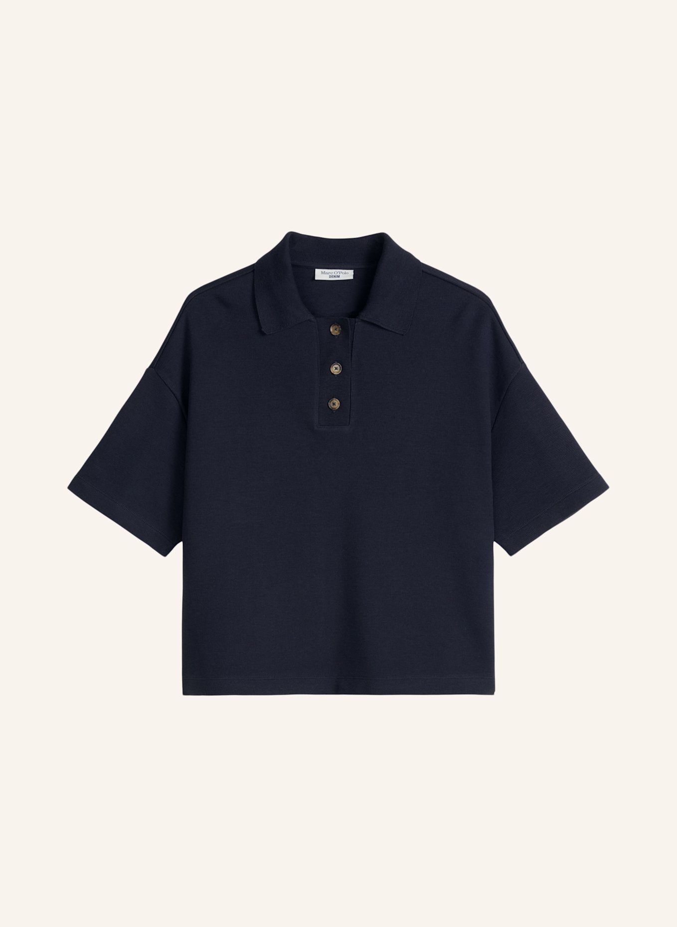Marc O'Polo DENIM Poloshirt: DUNKELBLAU