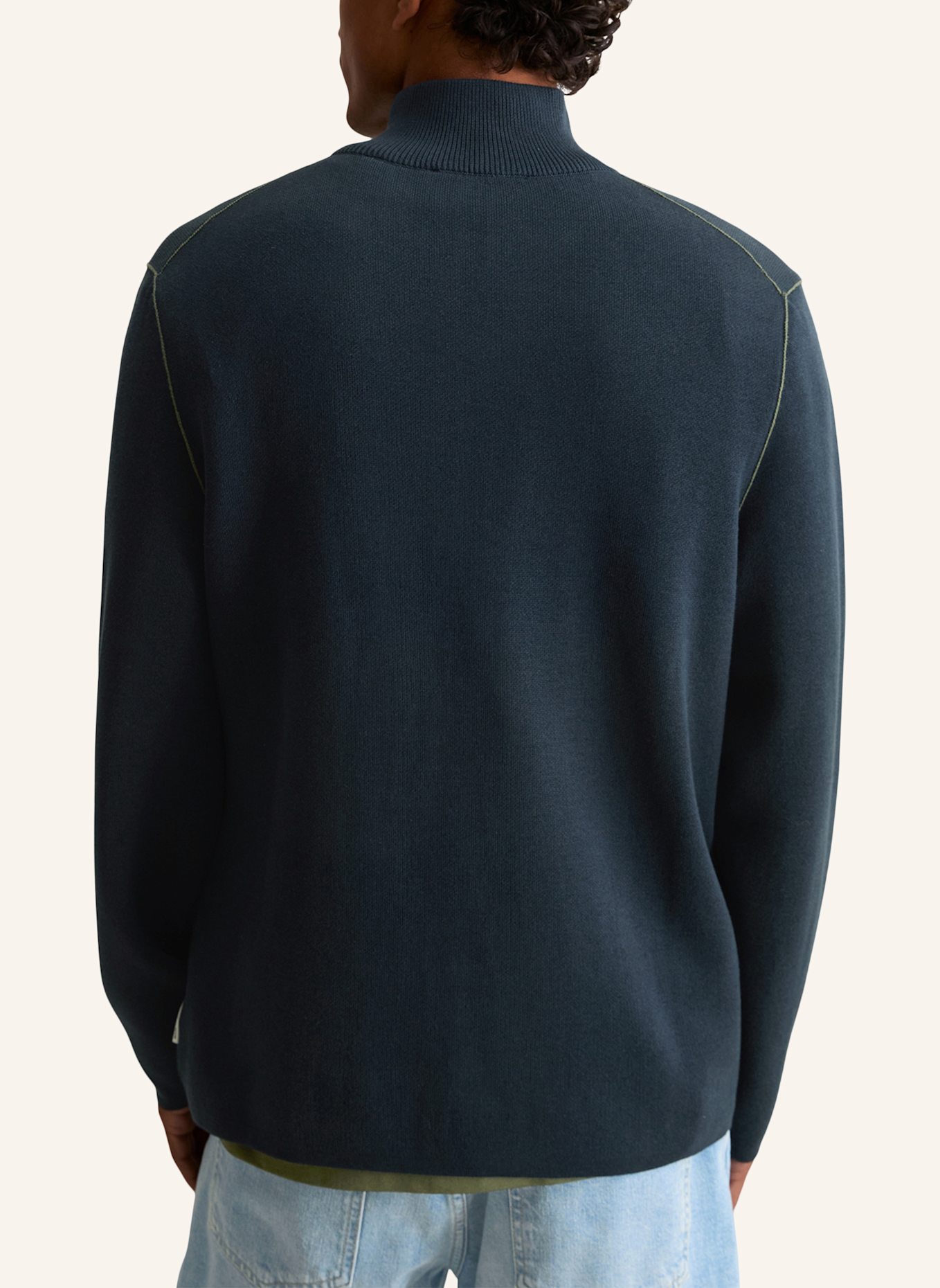 Marc O'Polo DENIM Pullover: DUNKELBLAU
