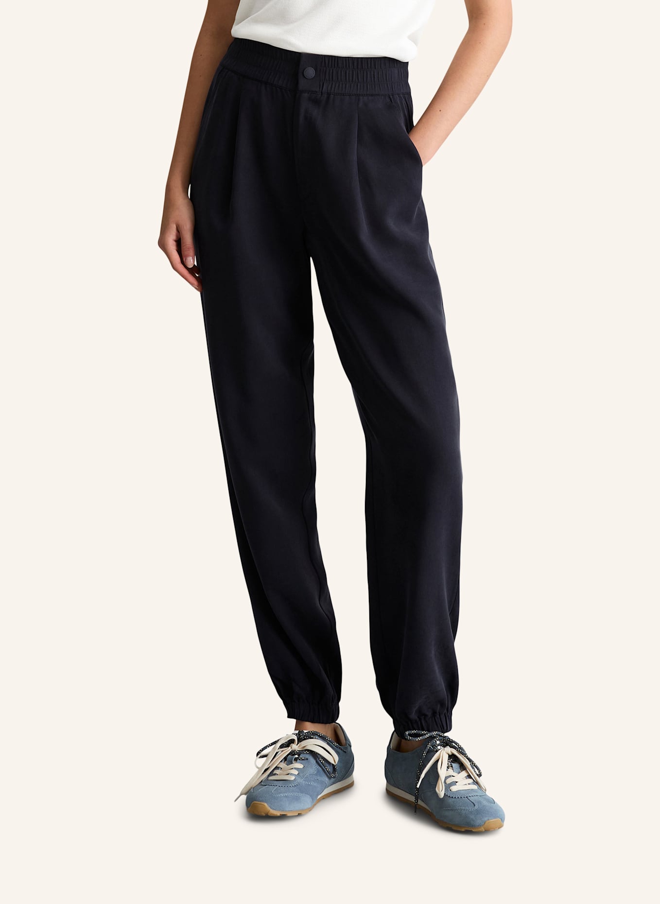 Marc O'Polo DENIM Joggpants: DUNKELBLAU