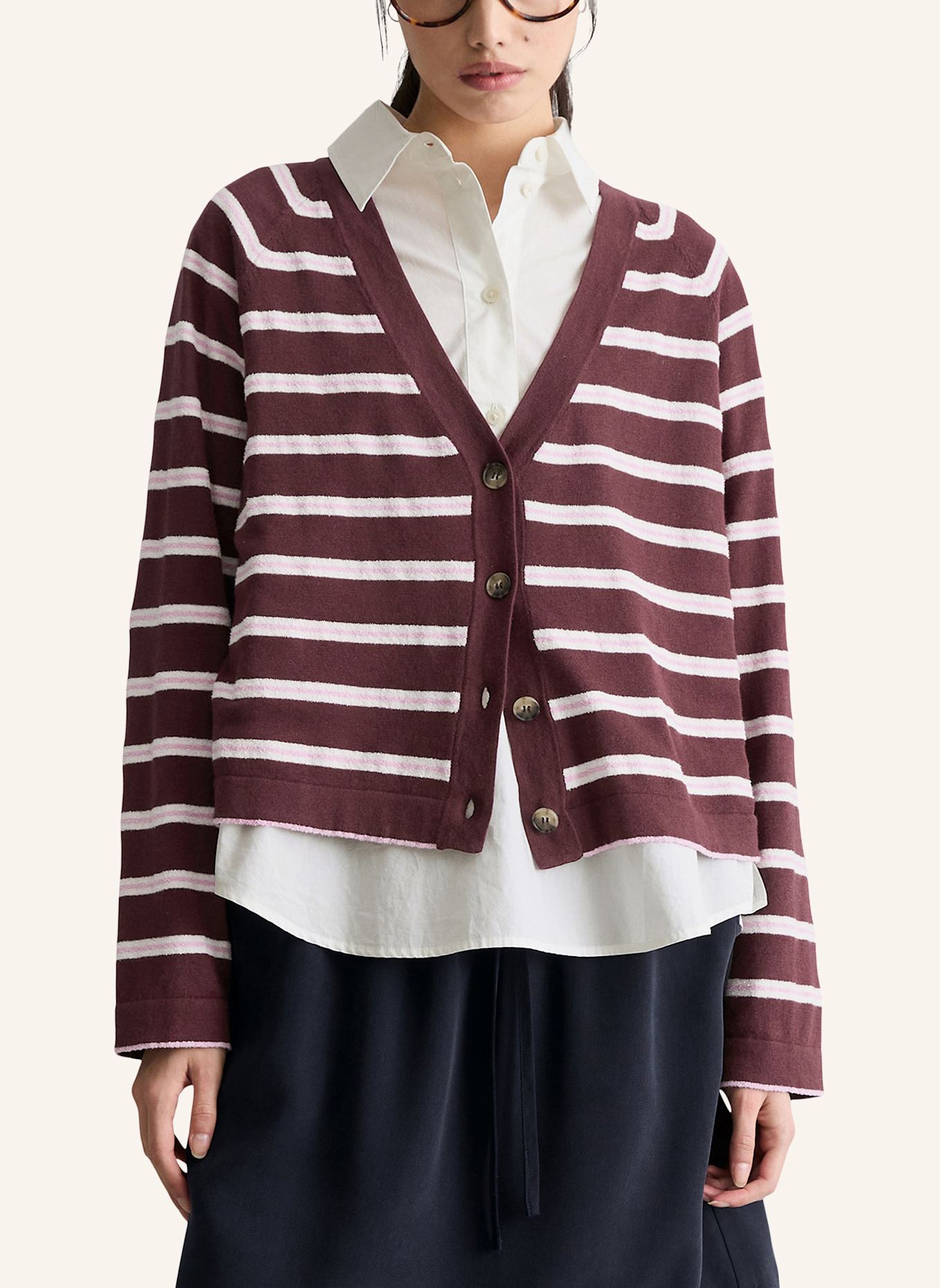 Marc O'Polo DENIM Cardigan: PINK
