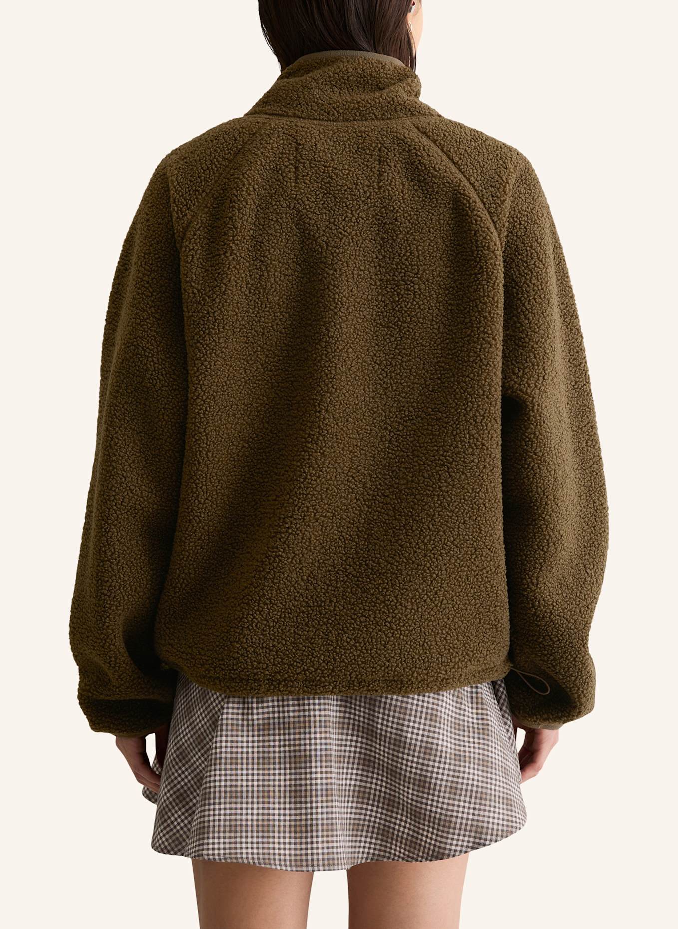 Marc O'Polo DENIM Teddyweste: DUNKELBRAUN