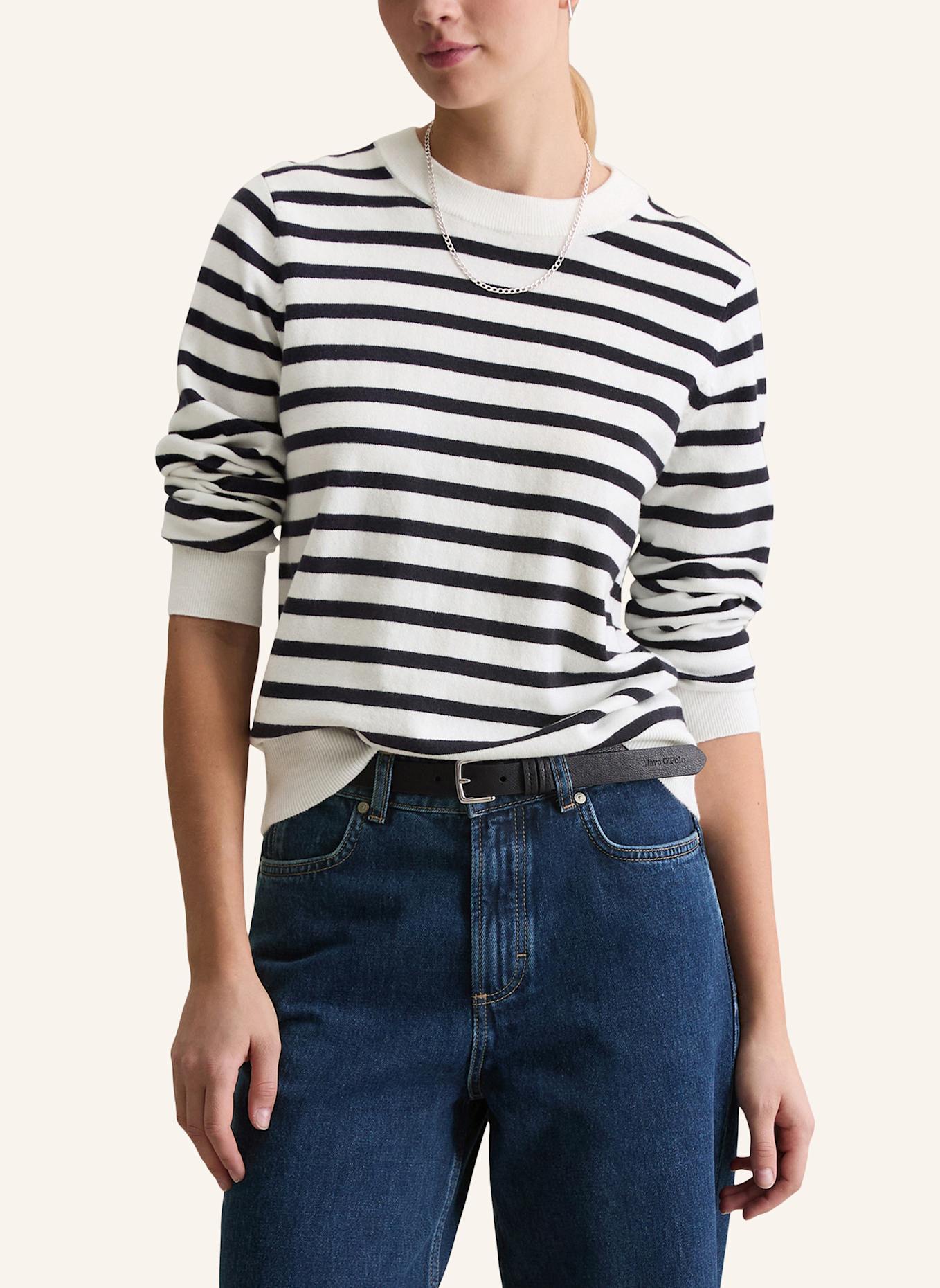 Marc O'Polo DENIM Strickpullover: DUNKELBLAU