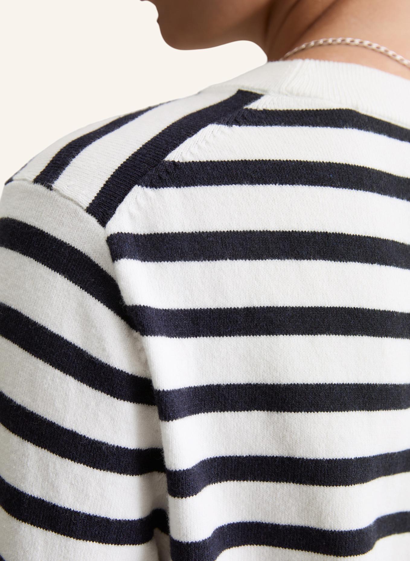 Marc O'Polo DENIM Strickpullover: DUNKELBLAU