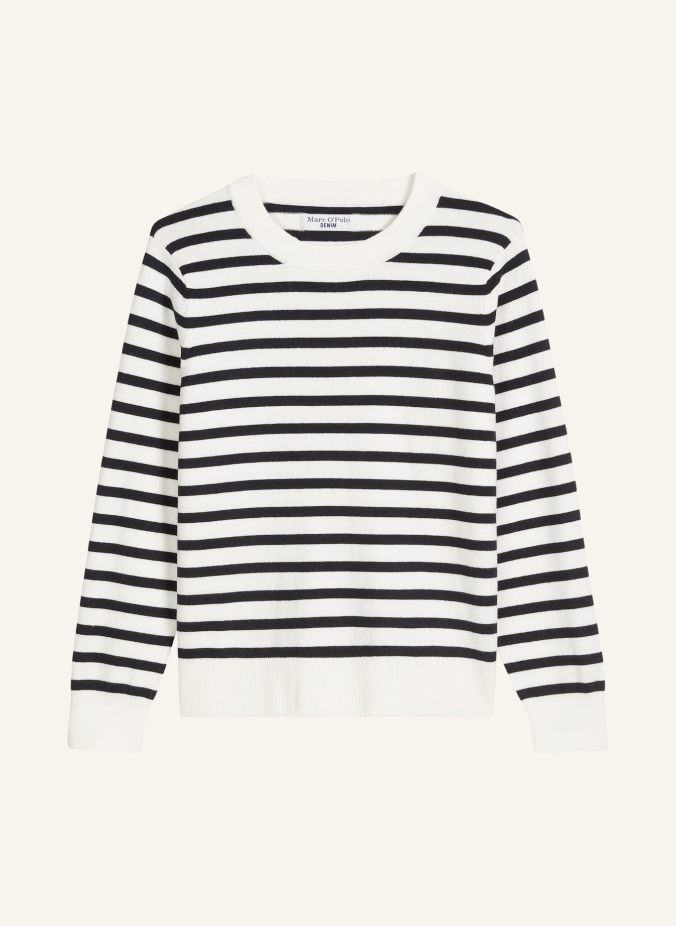 Marc O'Polo DENIM Strickpullover: DUNKELBLAU