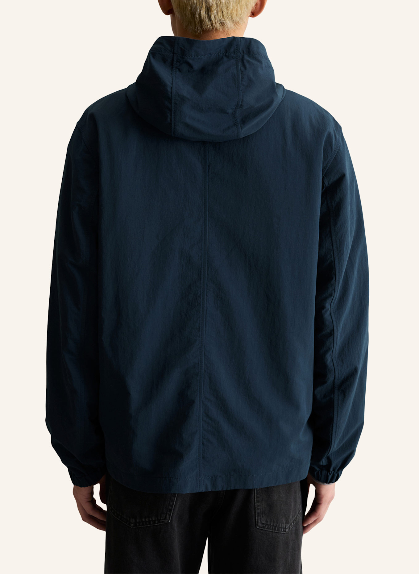 Marc O'Polo DENIM Kapuzen-Jacke: DUNKELBLAU