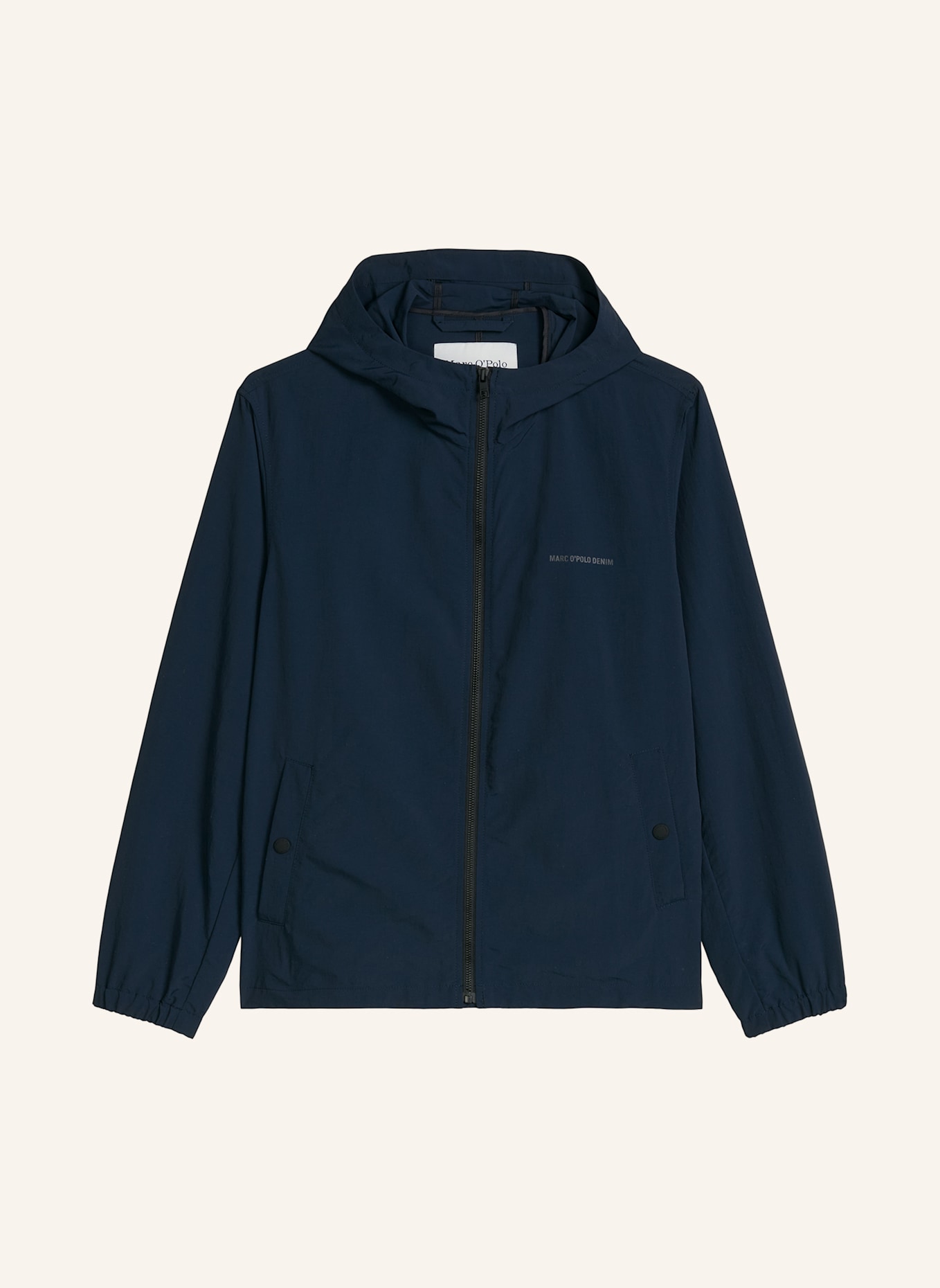 Marc O'Polo DENIM Kapuzen-Jacke: DUNKELBLAU