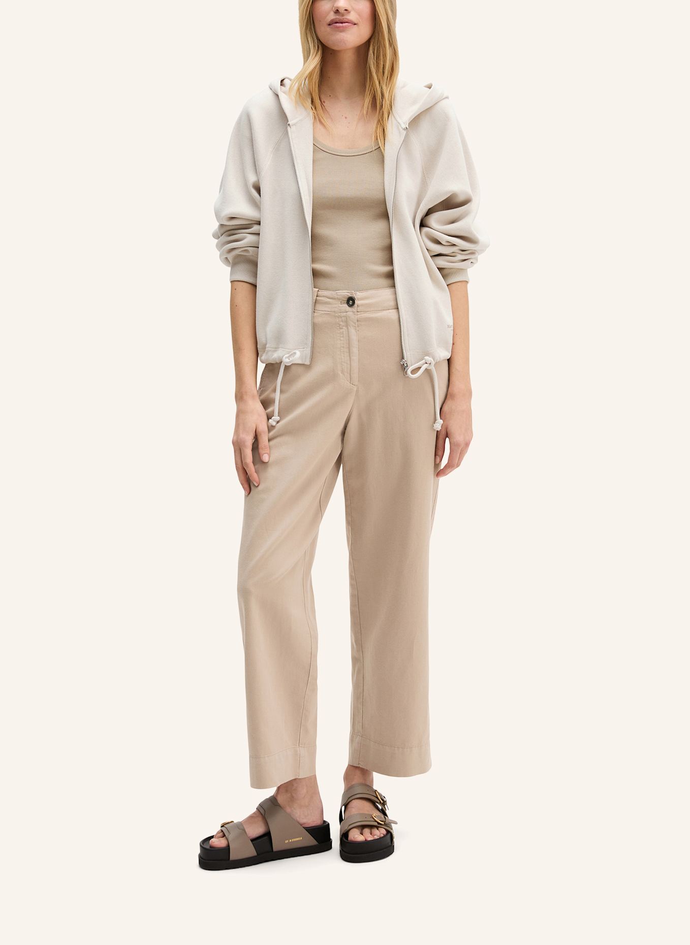 Marc O'Polo Sweatjacke: HELLGRAU