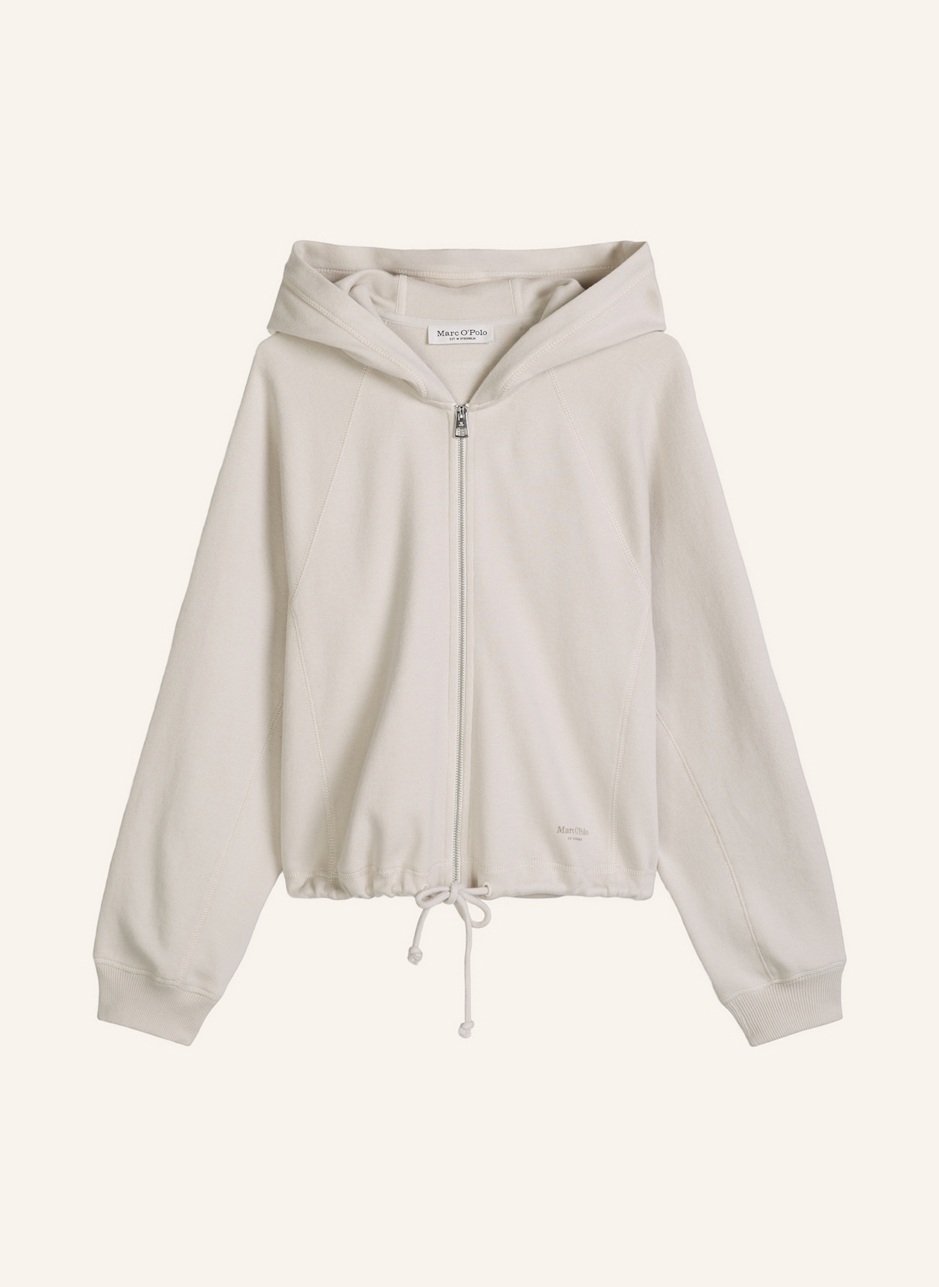 Marc O'Polo Sweatjacke: HELLGRAU