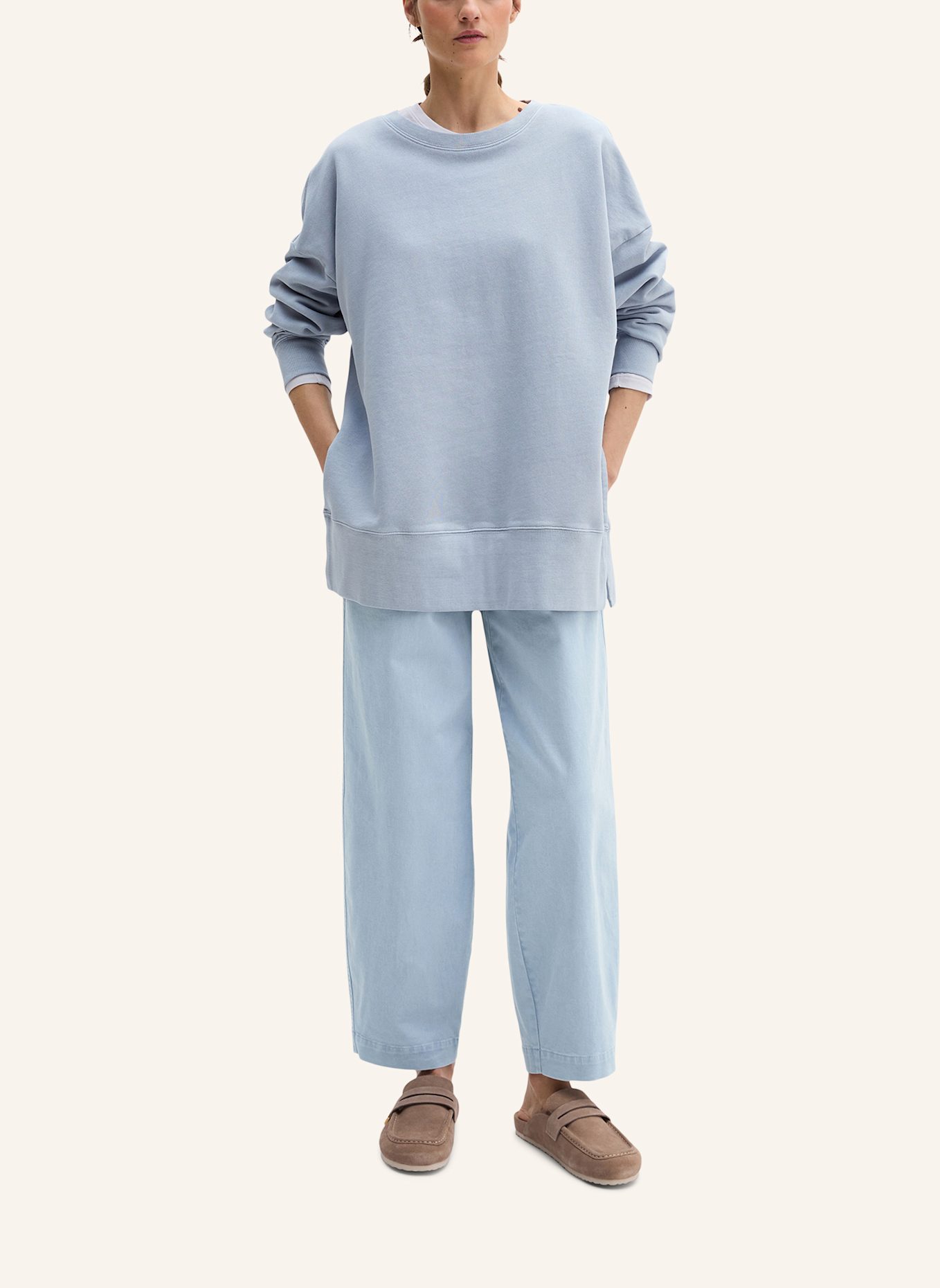 Marc O'Polo Sweatshirt: GRAU