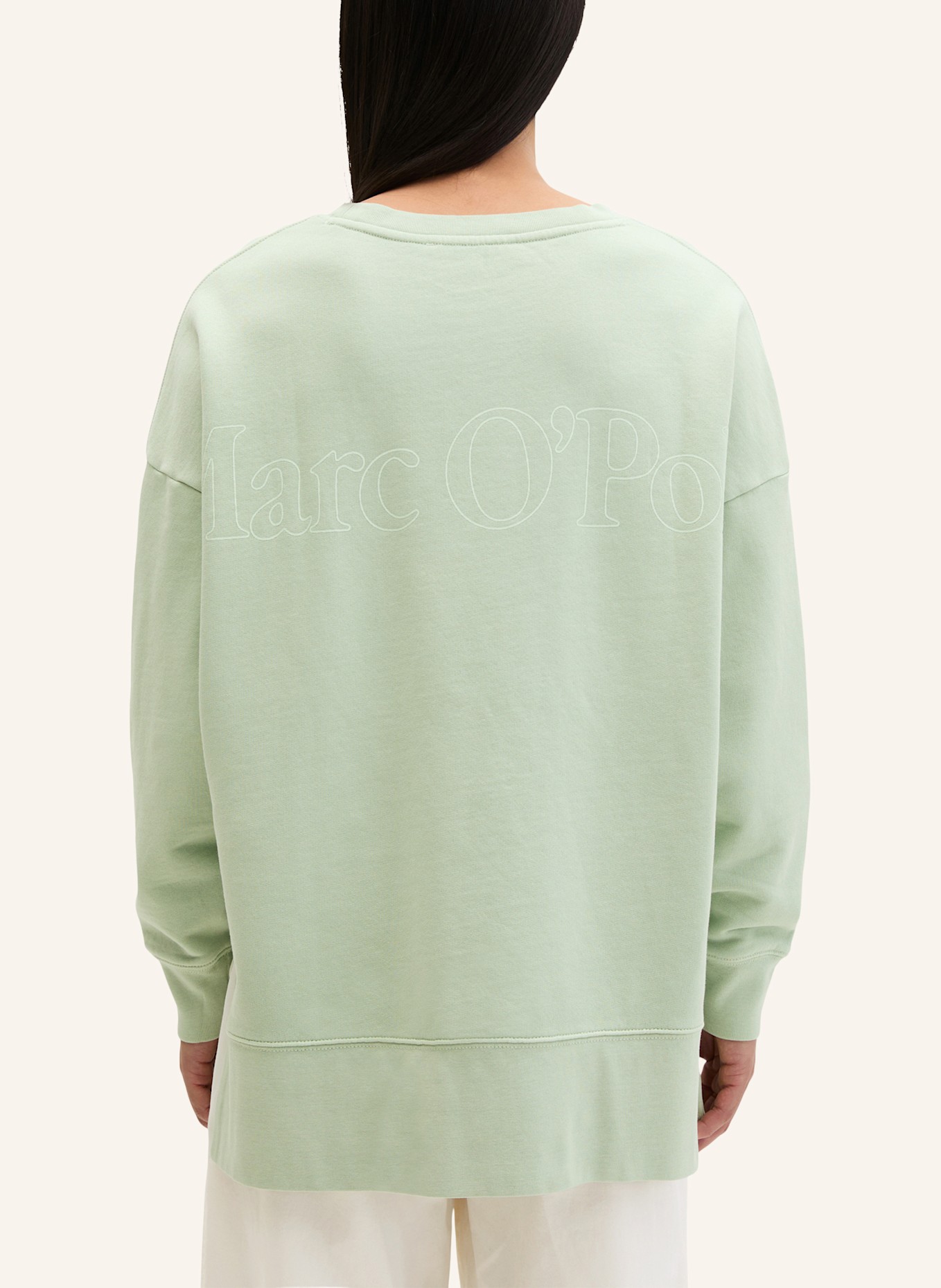 Marc O'Polo Sweatshirt: HELLGRÜN