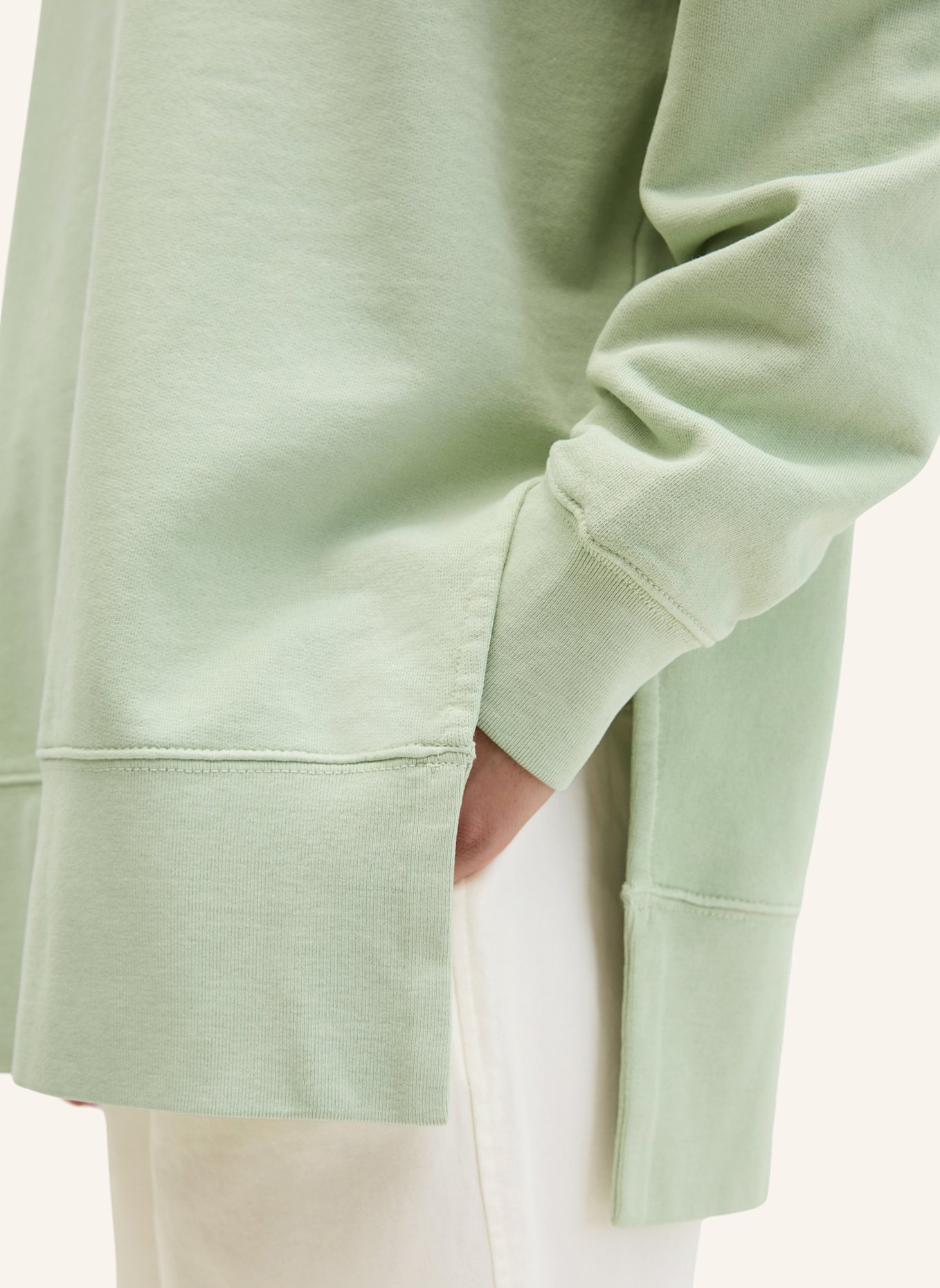 Marc O'Polo Sweatshirt: HELLGRÜN