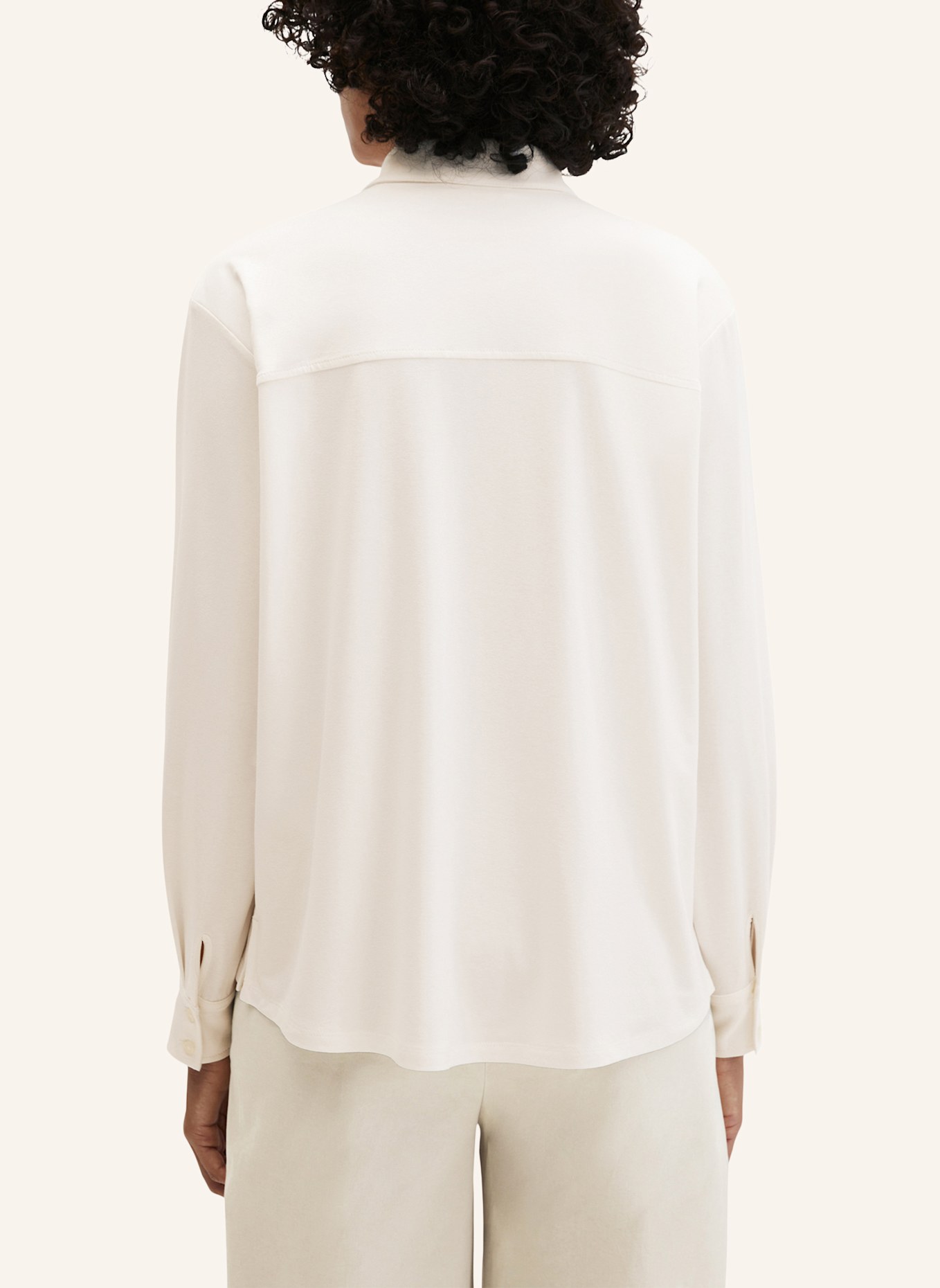 Marc O'Polo Jerseybluse: ECRU