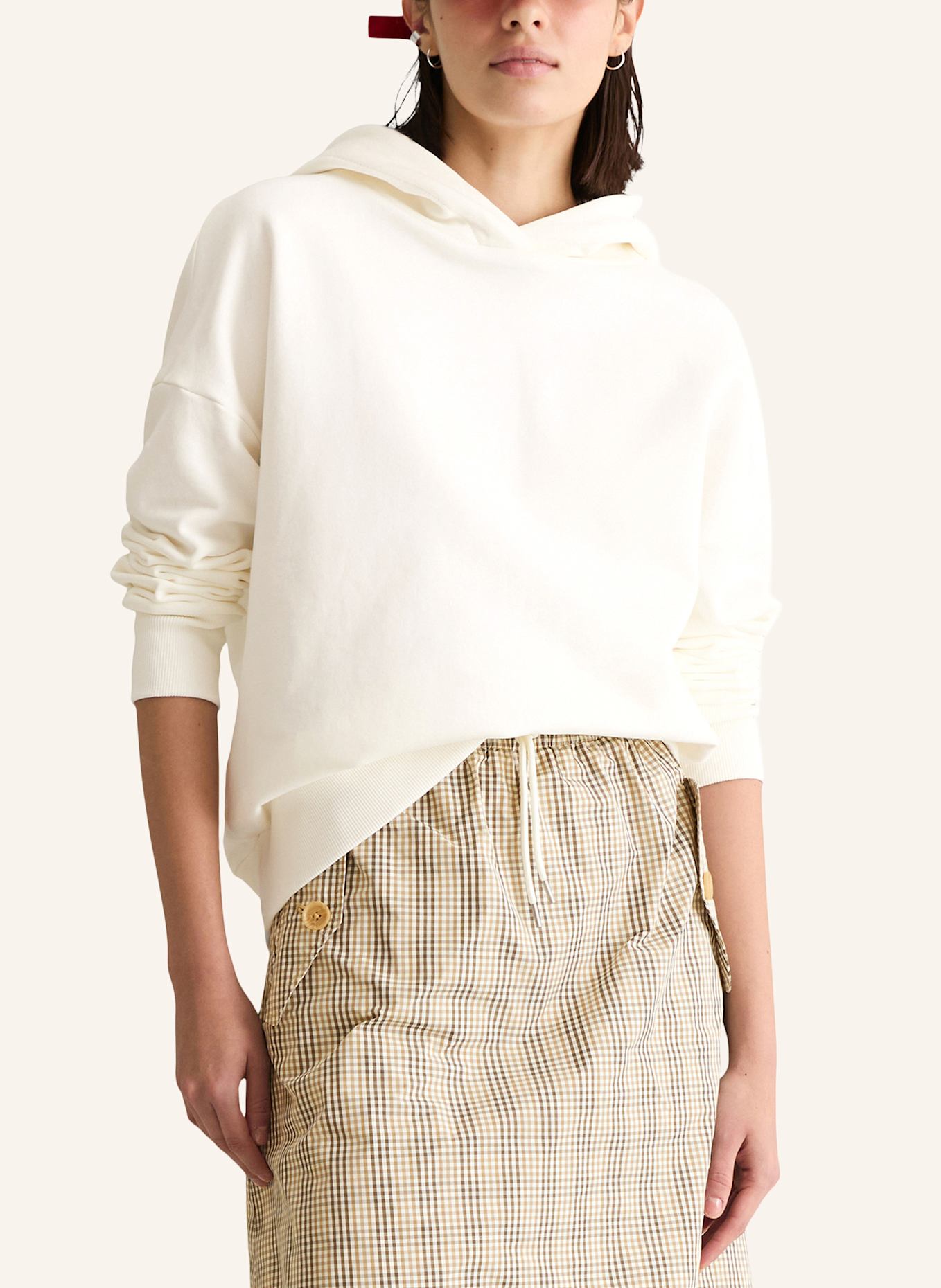 Marc O'Polo DENIM Hoodie: ECRU