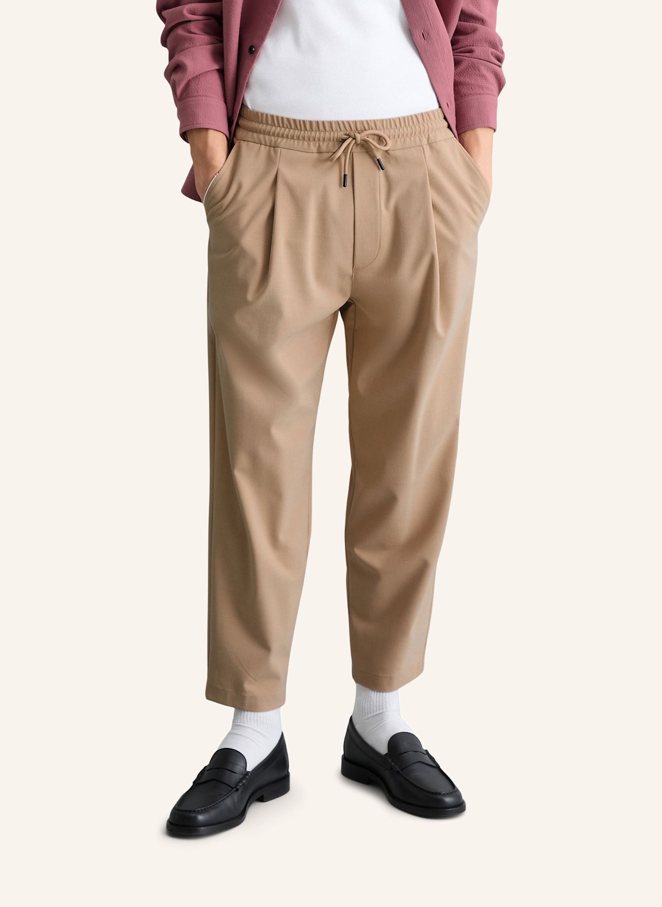 Marc O'Polo DENIM Hose Model Viggo Jogger relaxed: BEIGE