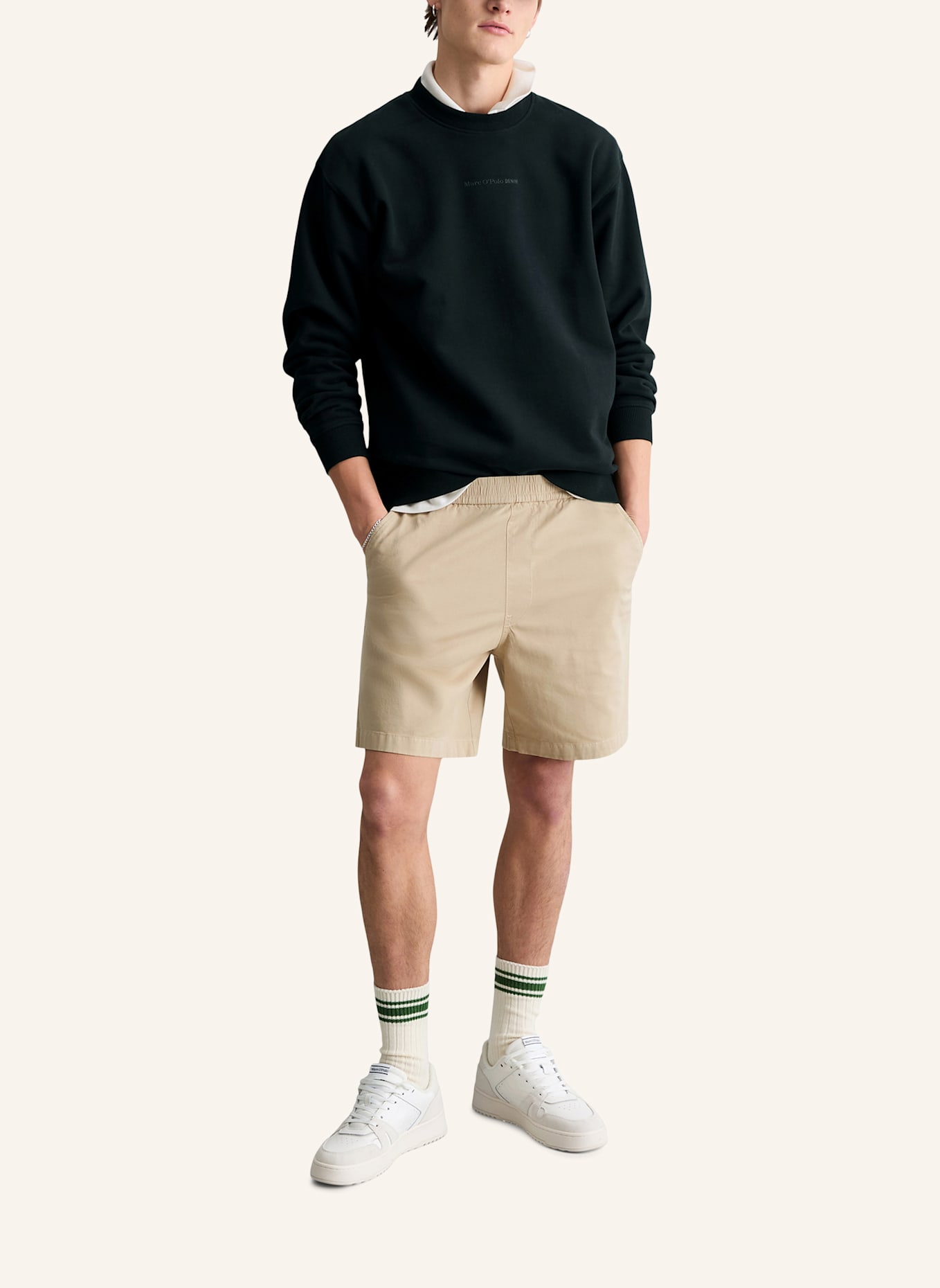 Marc O'Polo DENIM Sweatshirt: SCHWARZ