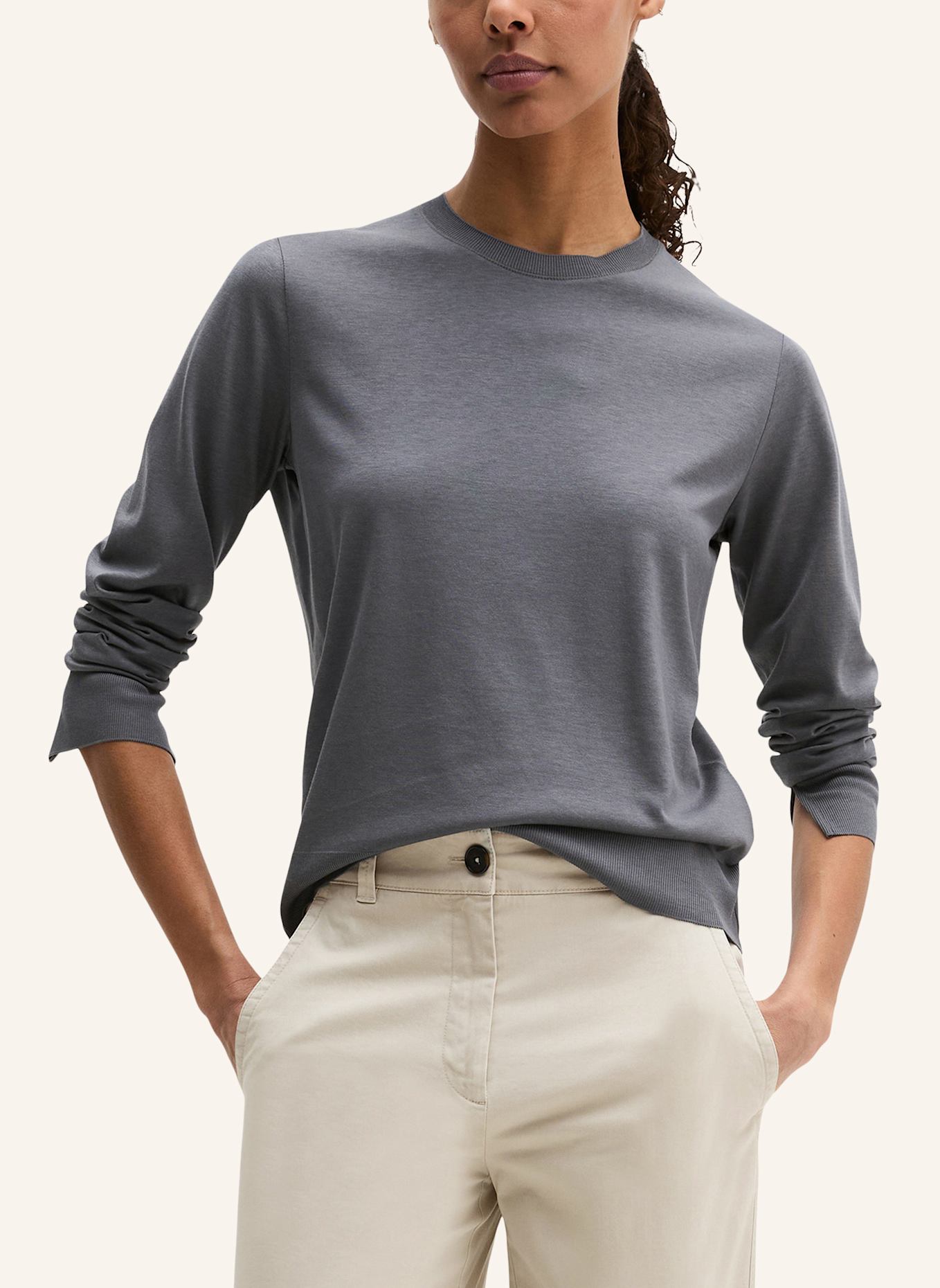 Marc O'Polo T-Shirt: DUNKELGRAU