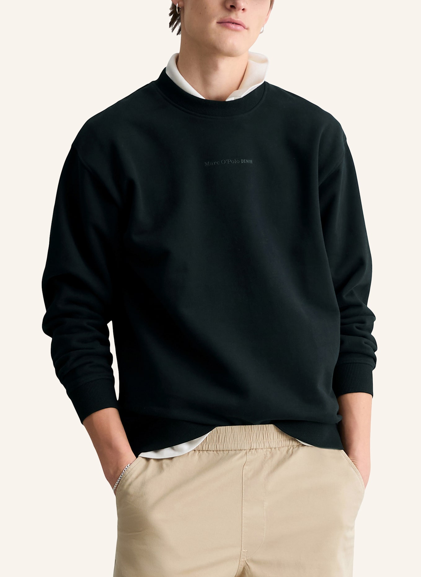 Marc O'Polo DENIM Sweatshirt: SCHWARZ