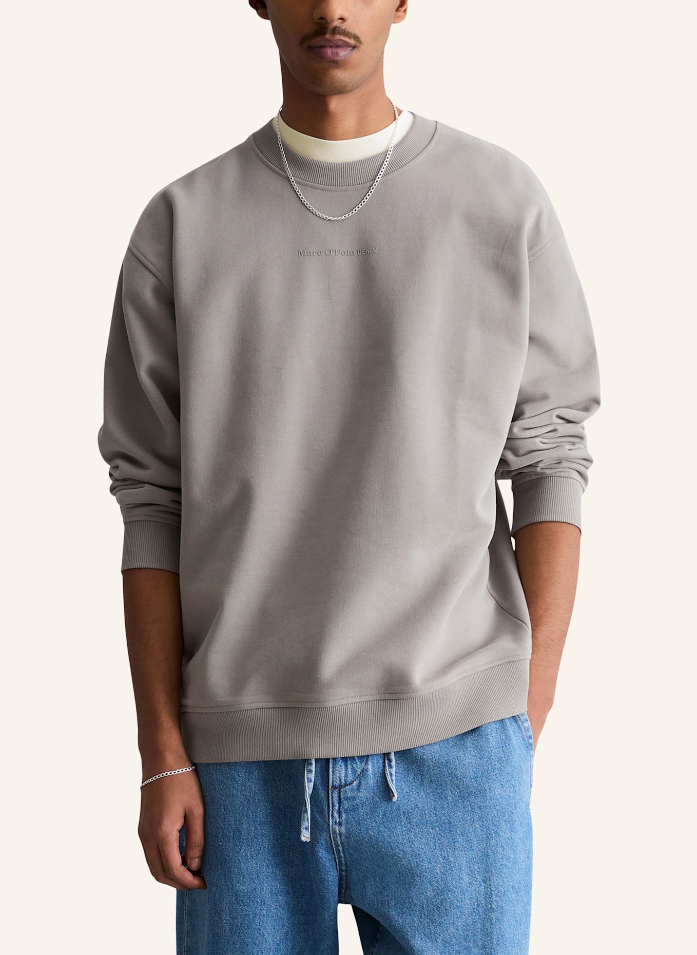 Marc O'Polo DENIM Sweatshirt: GRAU