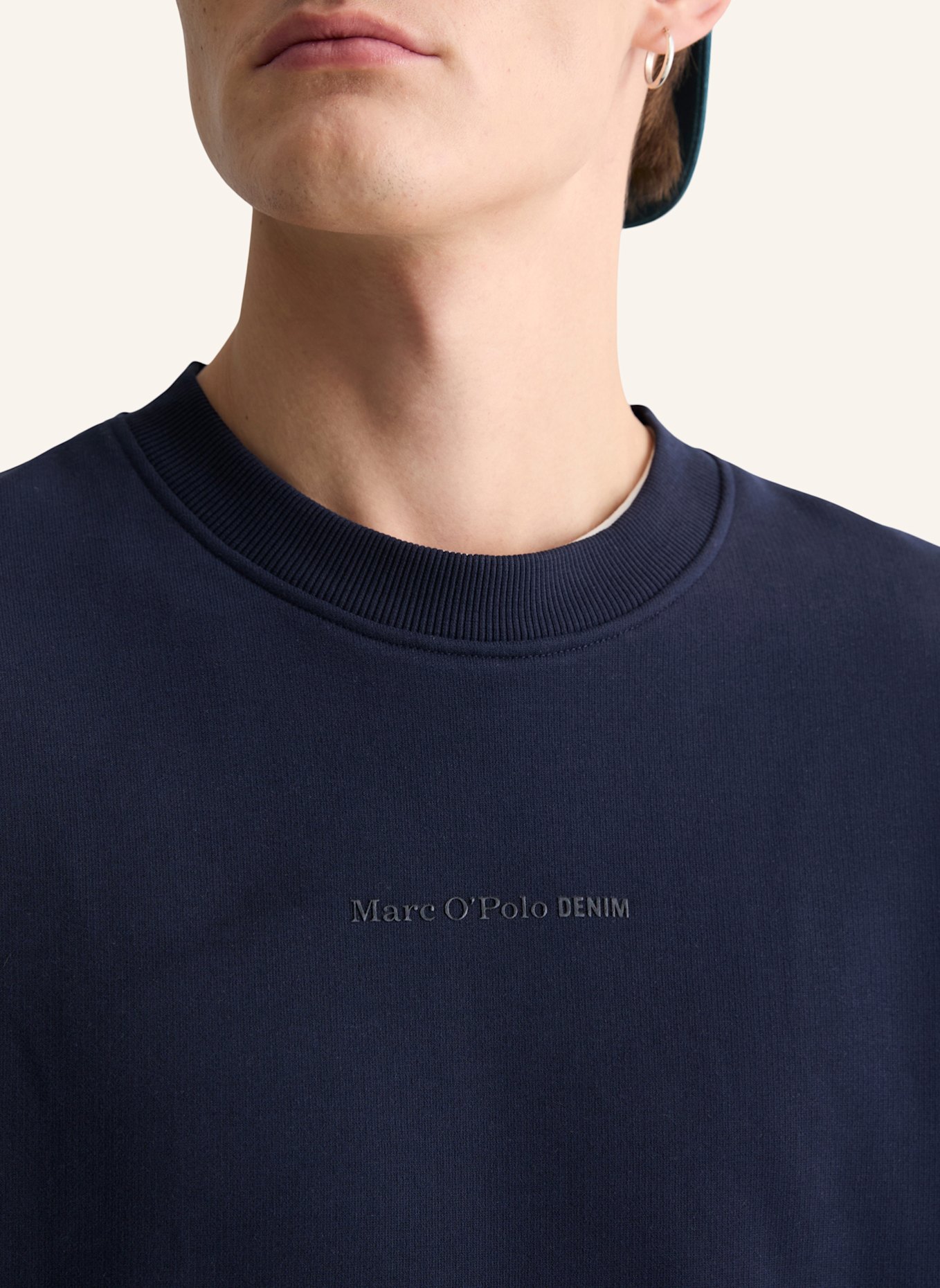 Marc O'Polo DENIM Sweatshirt: DUNKELBLAU