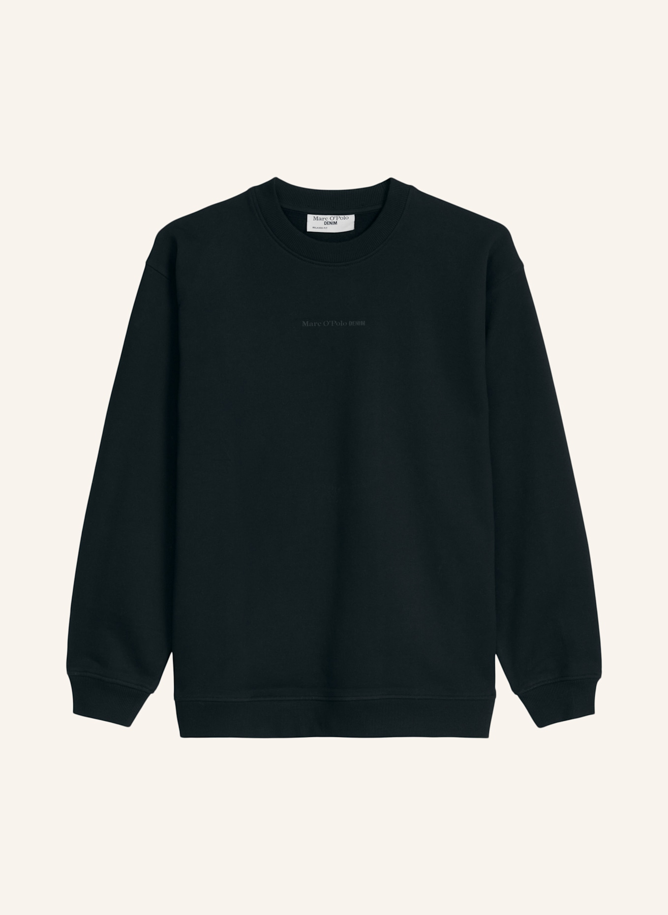 Marc O'Polo DENIM Sweatshirt: SCHWARZ