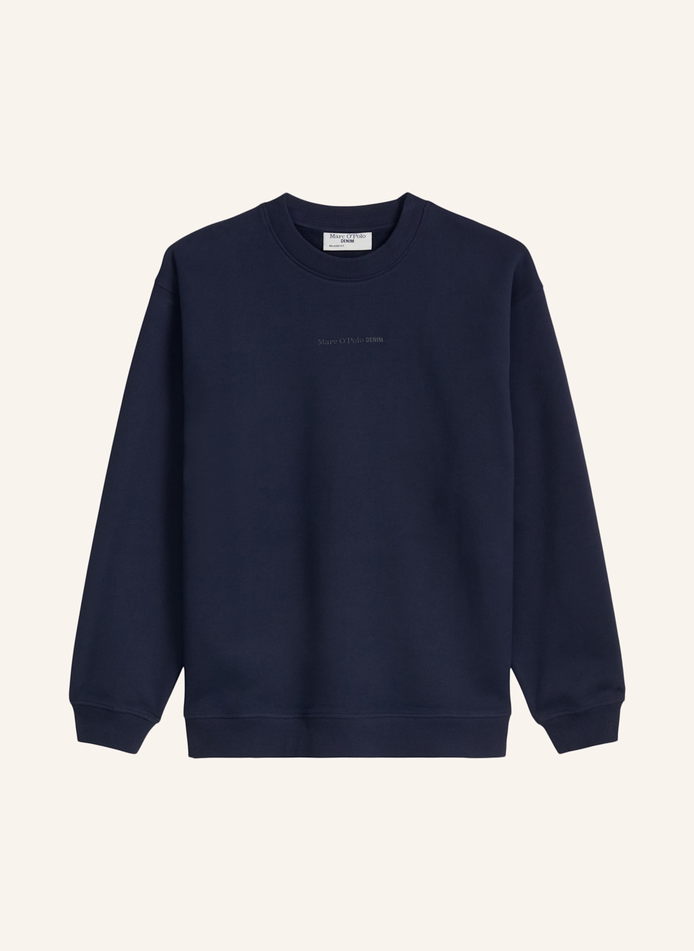 Marc O'Polo DENIM Sweatshirt: DUNKELBLAU