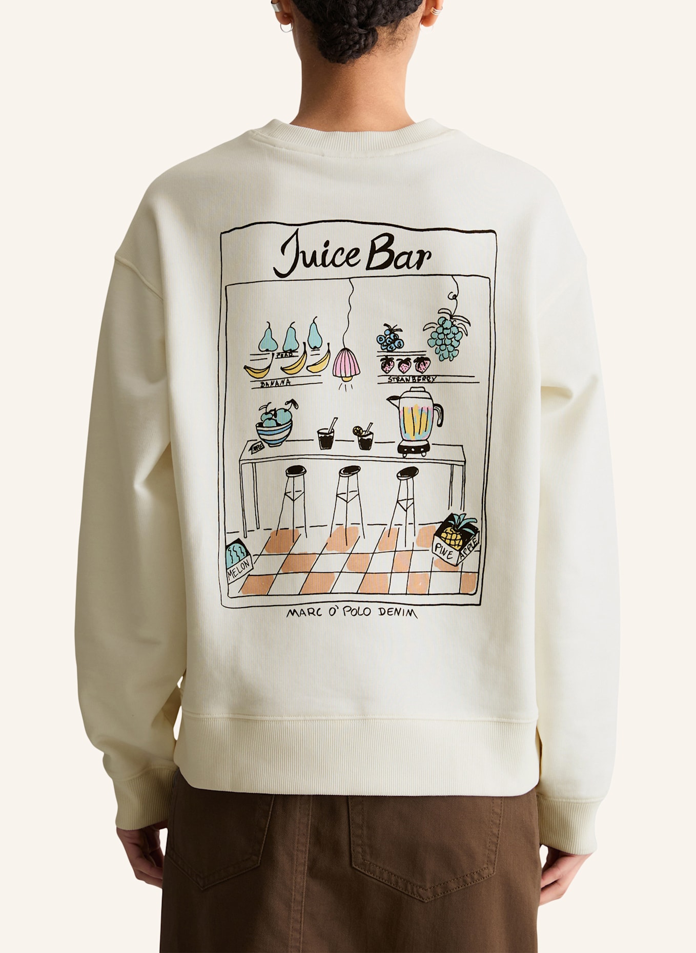 Marc O'Polo DENIM Sweatshirt: ECRU