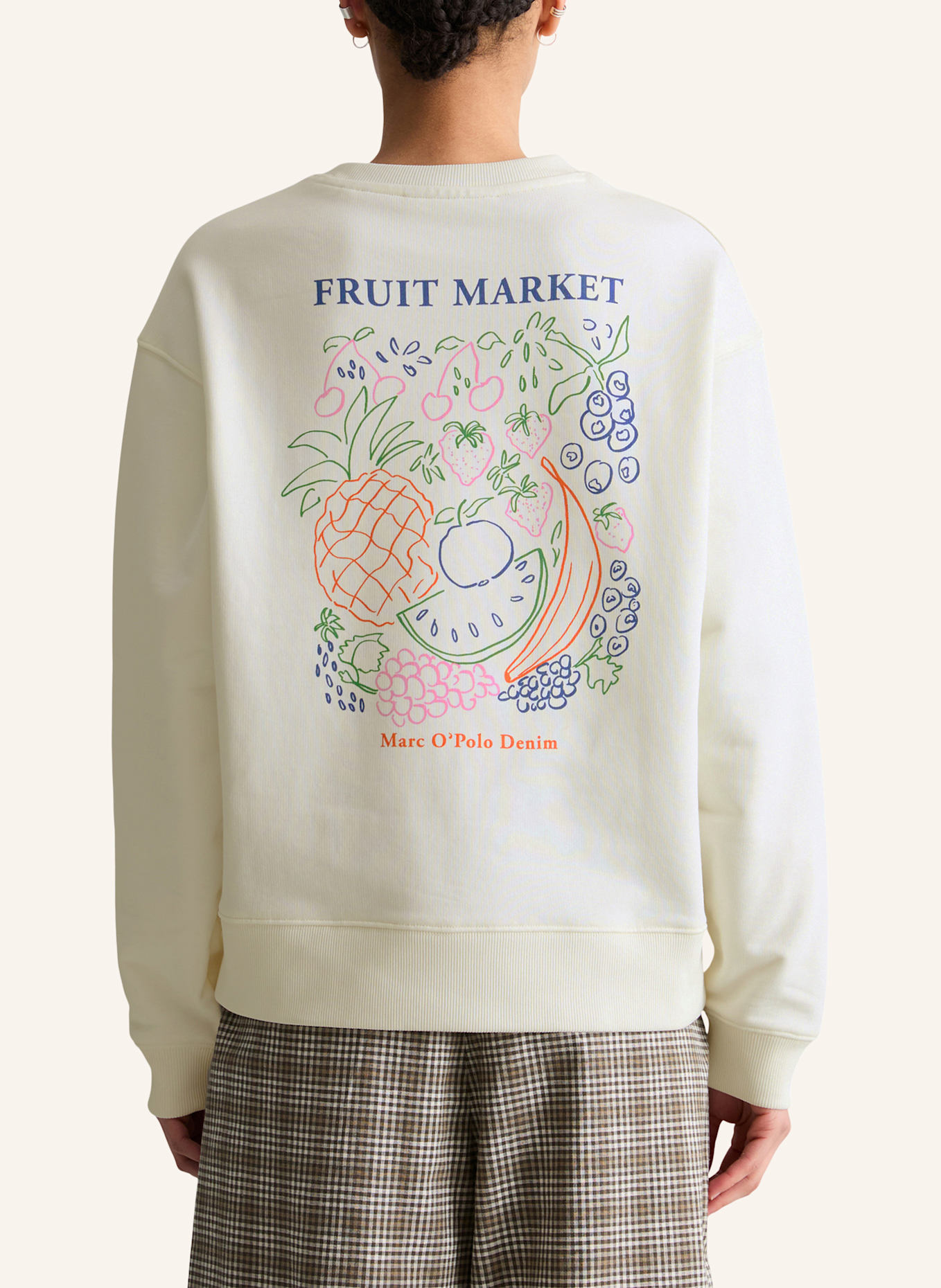 Marc O'Polo DENIM Sweatshirt: WEISS