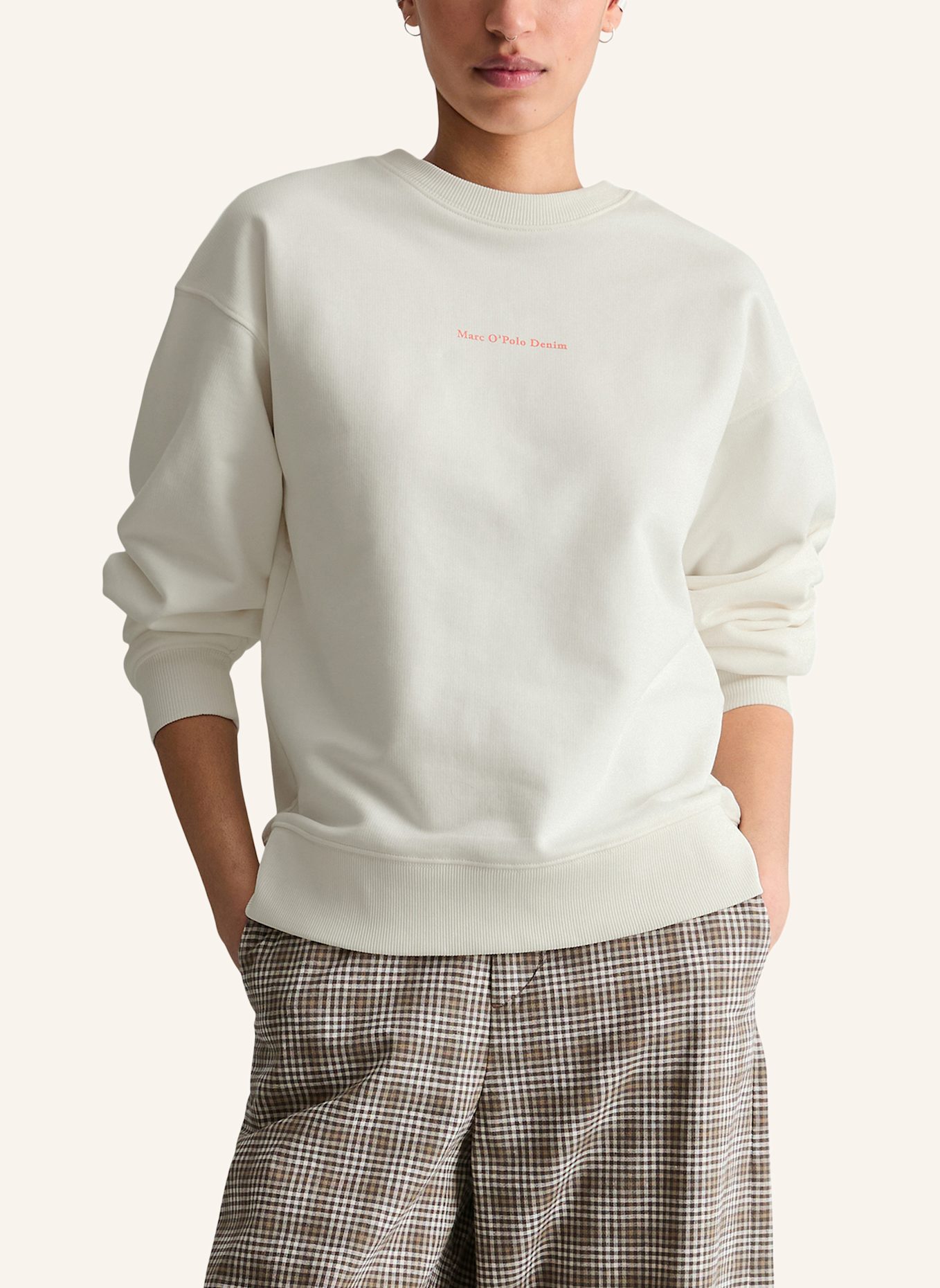 Marc O'Polo DENIM Sweatshirt: WEISS