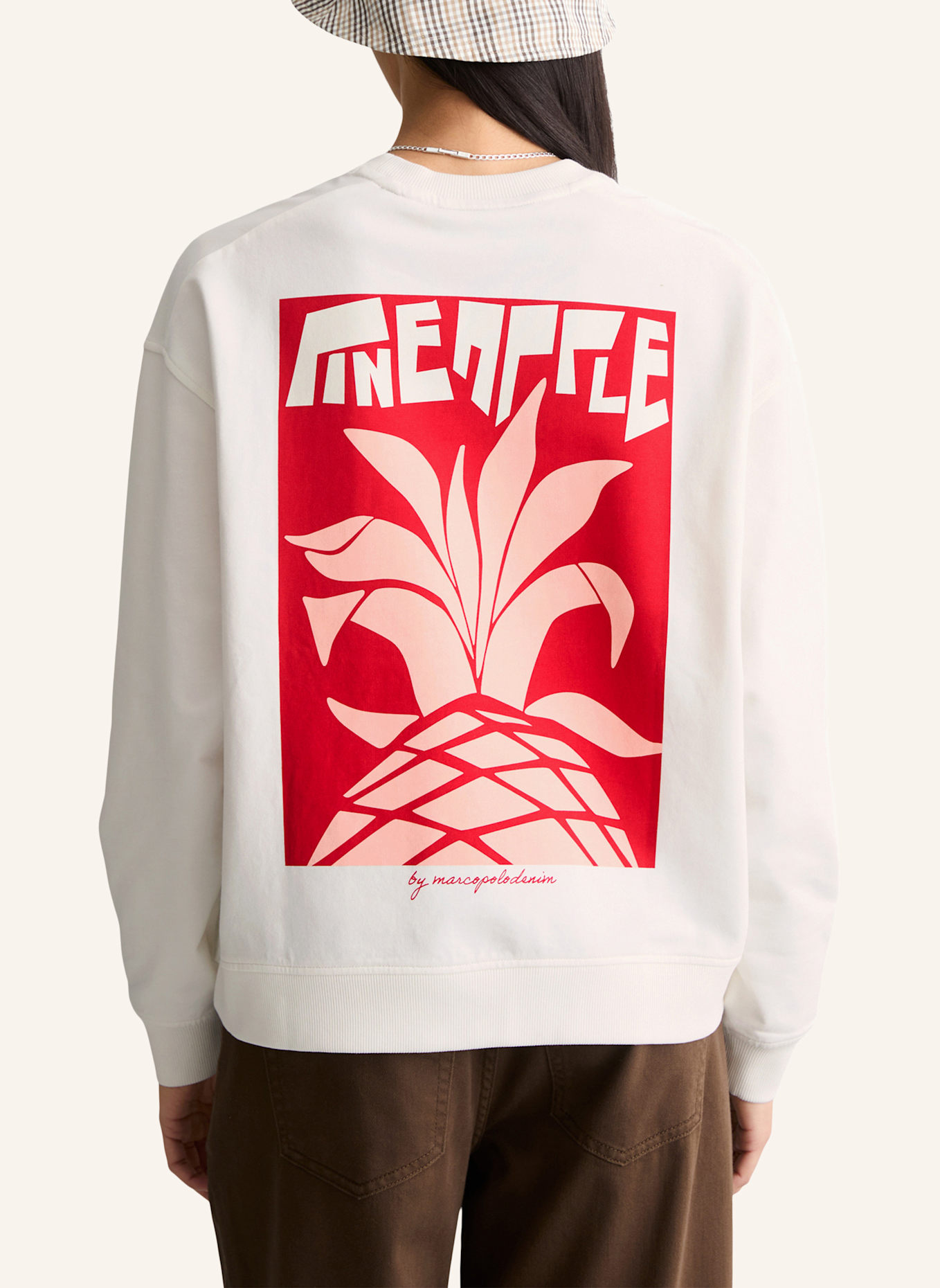 Marc O'Polo DENIM Sweatshirt: ECRU