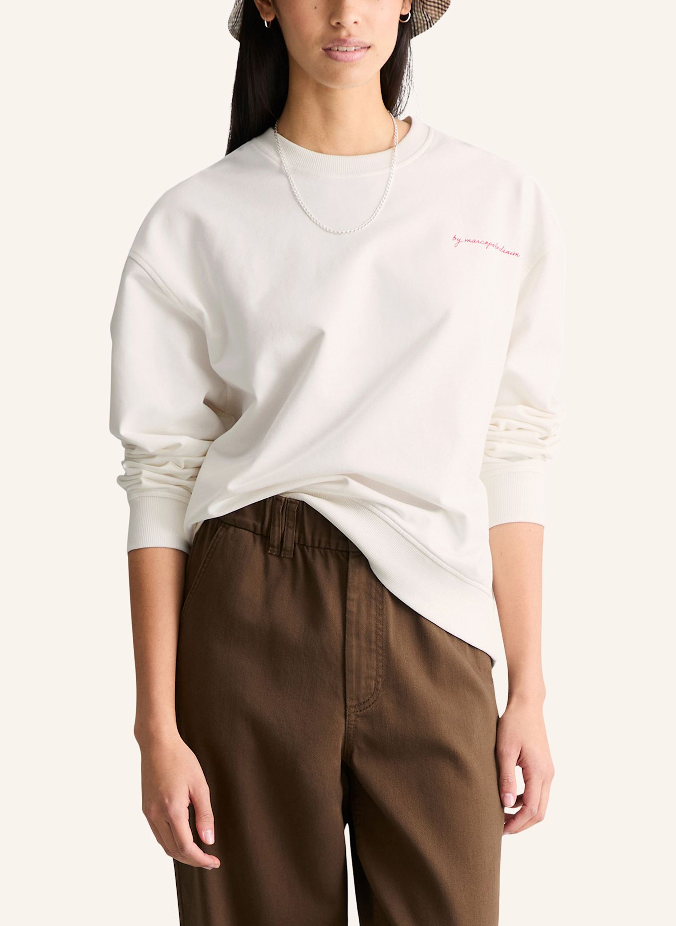 Marc O'Polo DENIM Sweatshirt: ECRU