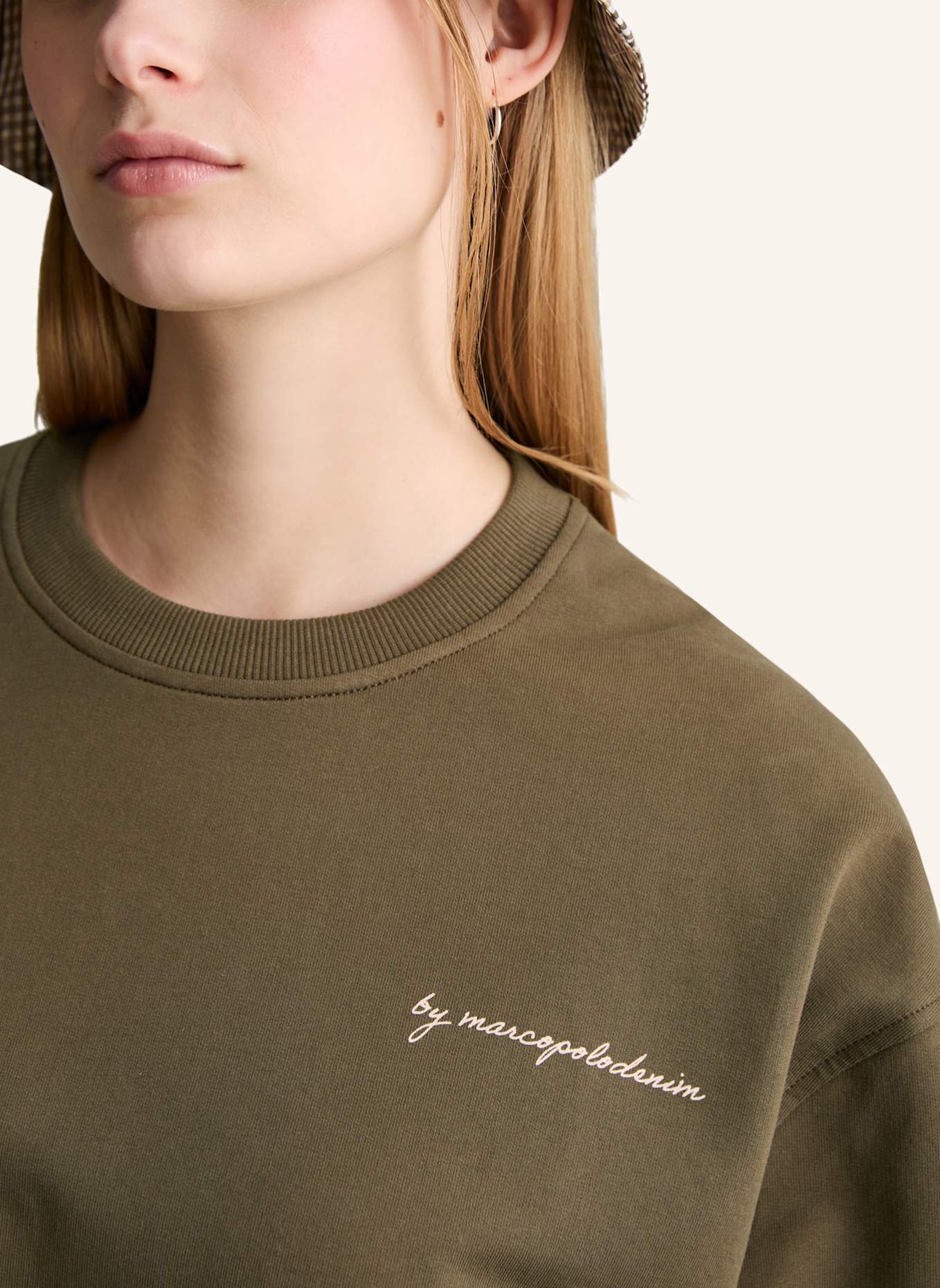 Marc O'Polo DENIM Sweatshirt: DUNKELBRAUN