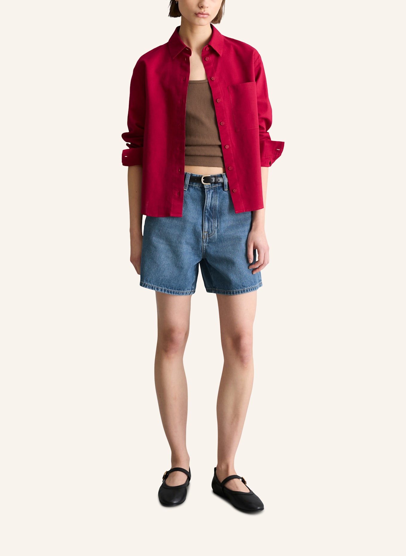 Marc O'Polo DENIM Bluse: ROT