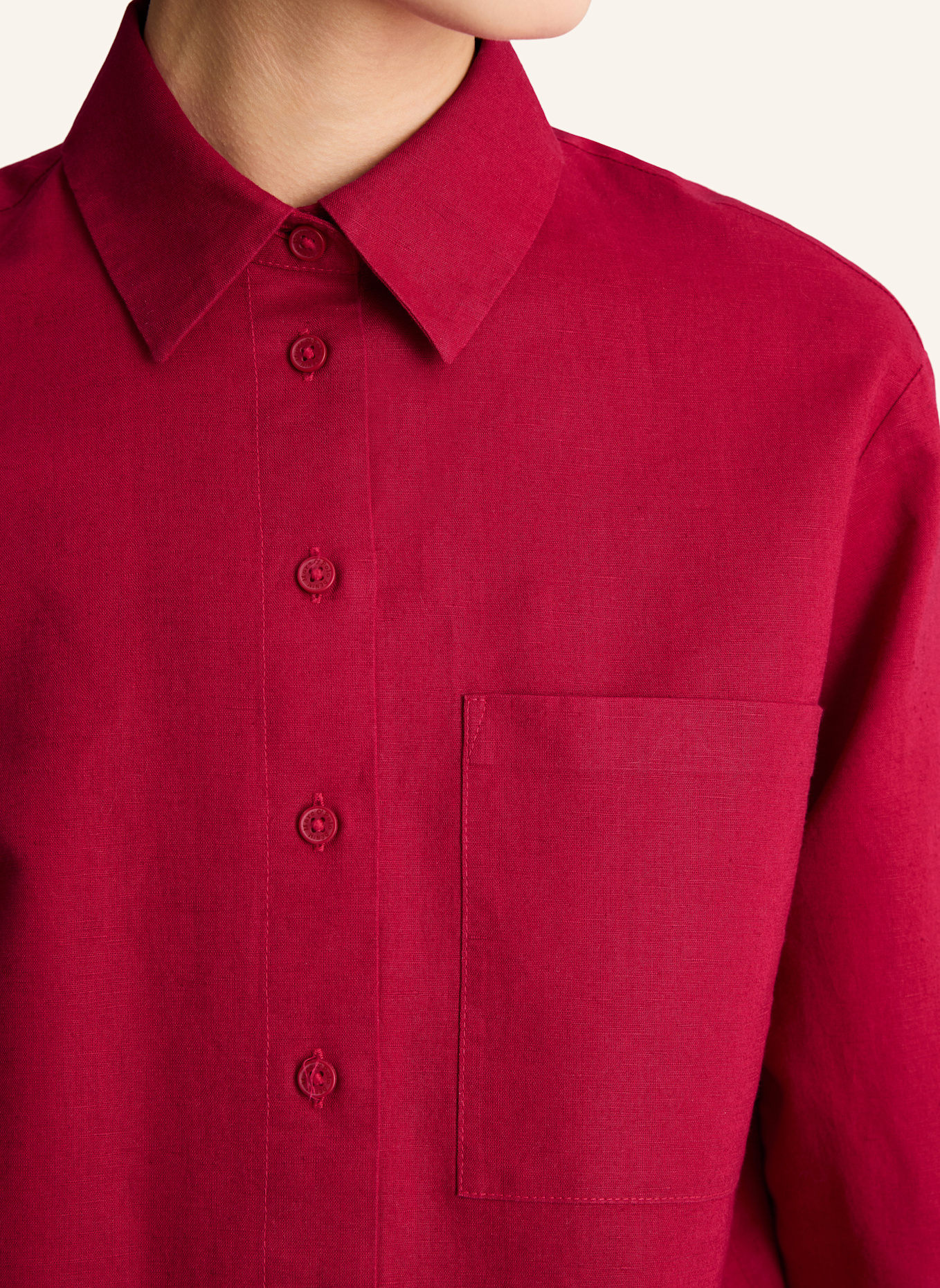 Marc O'Polo DENIM Bluse: ROT