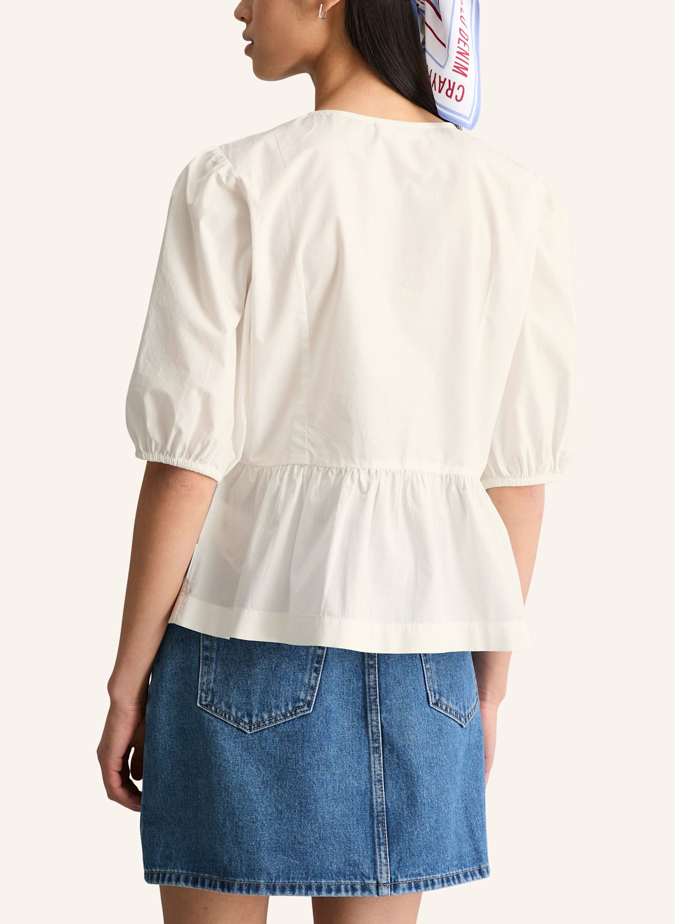 Marc O'Polo DENIM Bluse: WEISS