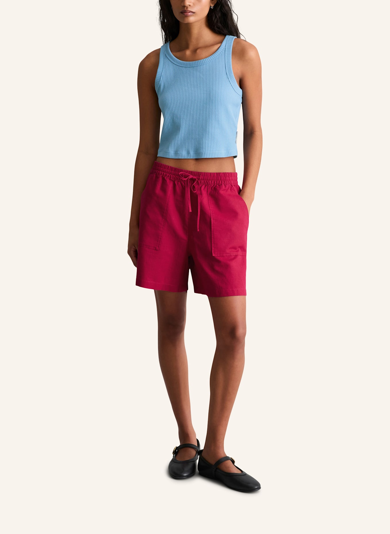 Marc O'Polo DENIM Hose: ROT