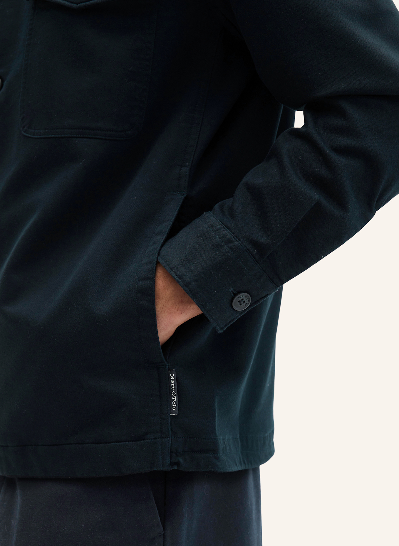 Marc O'Polo Overshirt: DUNKELBLAU