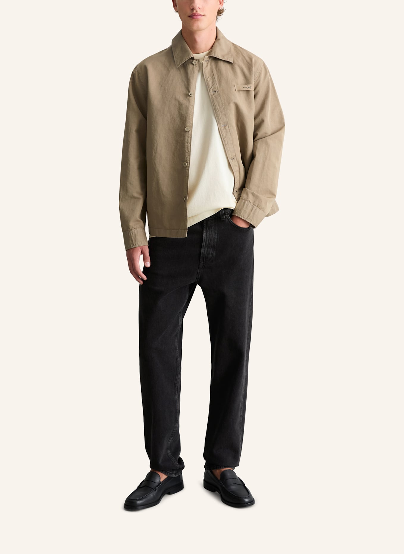 Marc O'Polo DENIM Overshirt: BRAUN