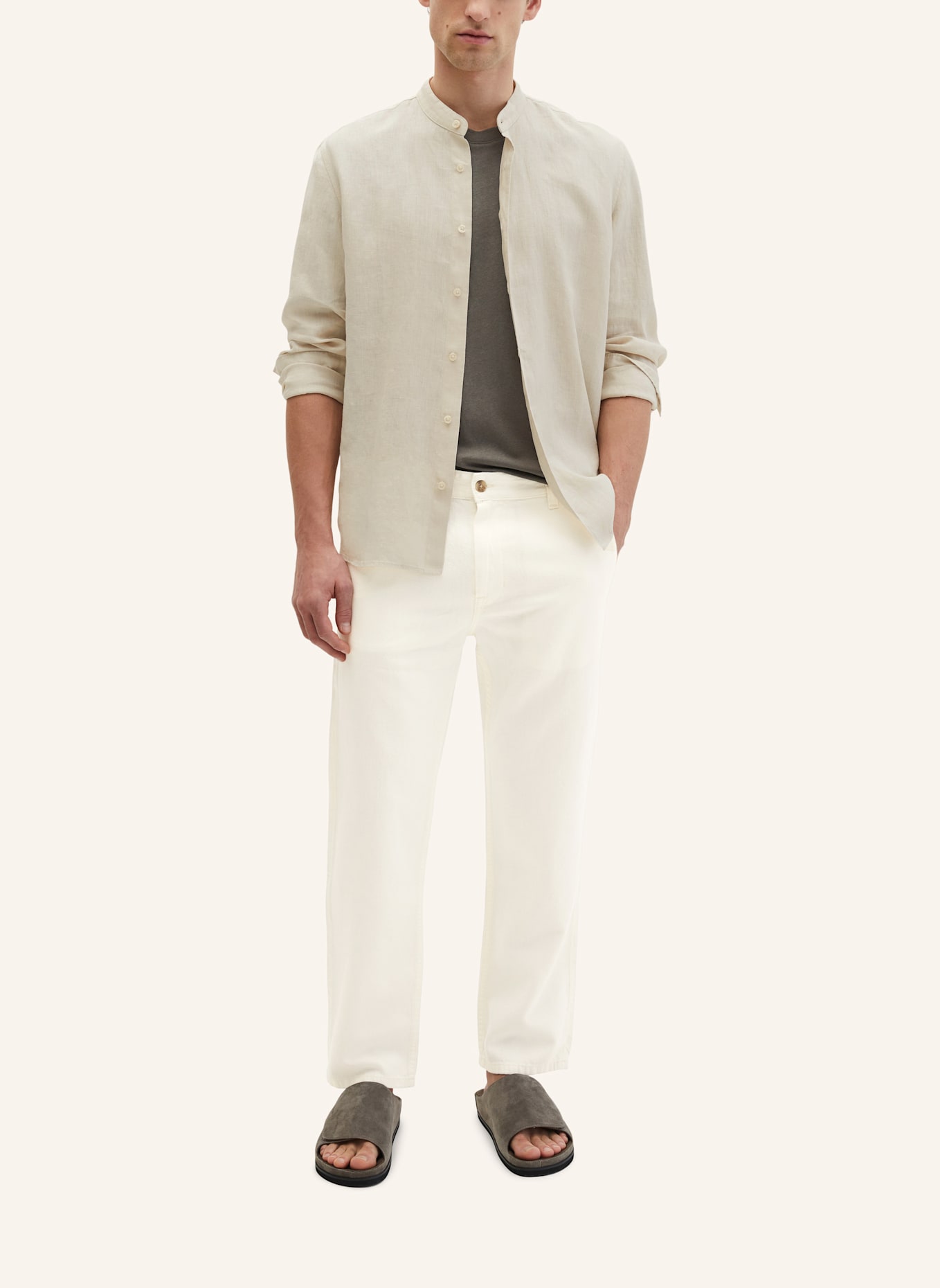 Marc O'Polo Hemd: BEIGE