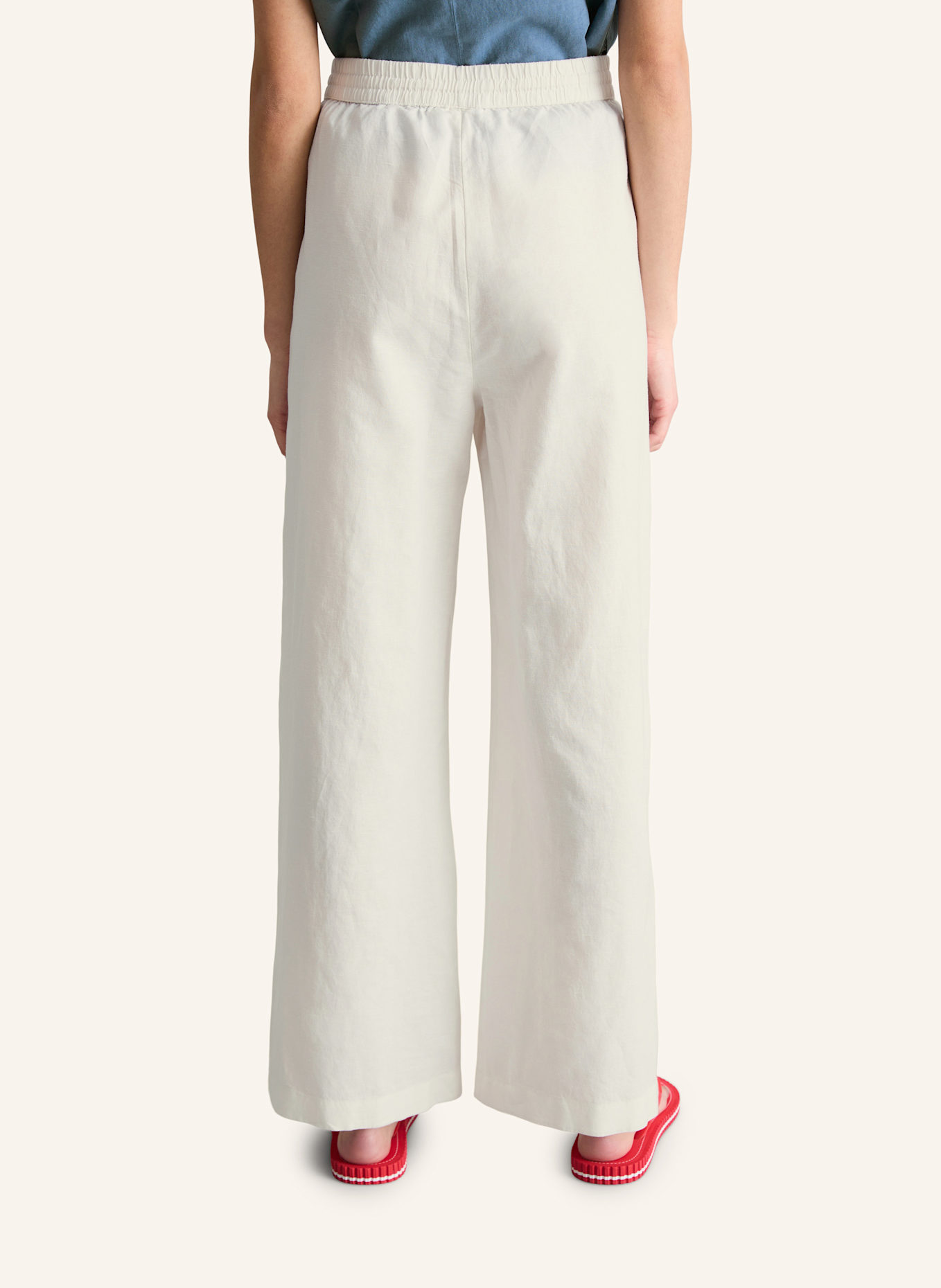 Marc O'Polo DENIM Pull-On-Pants: WEISS