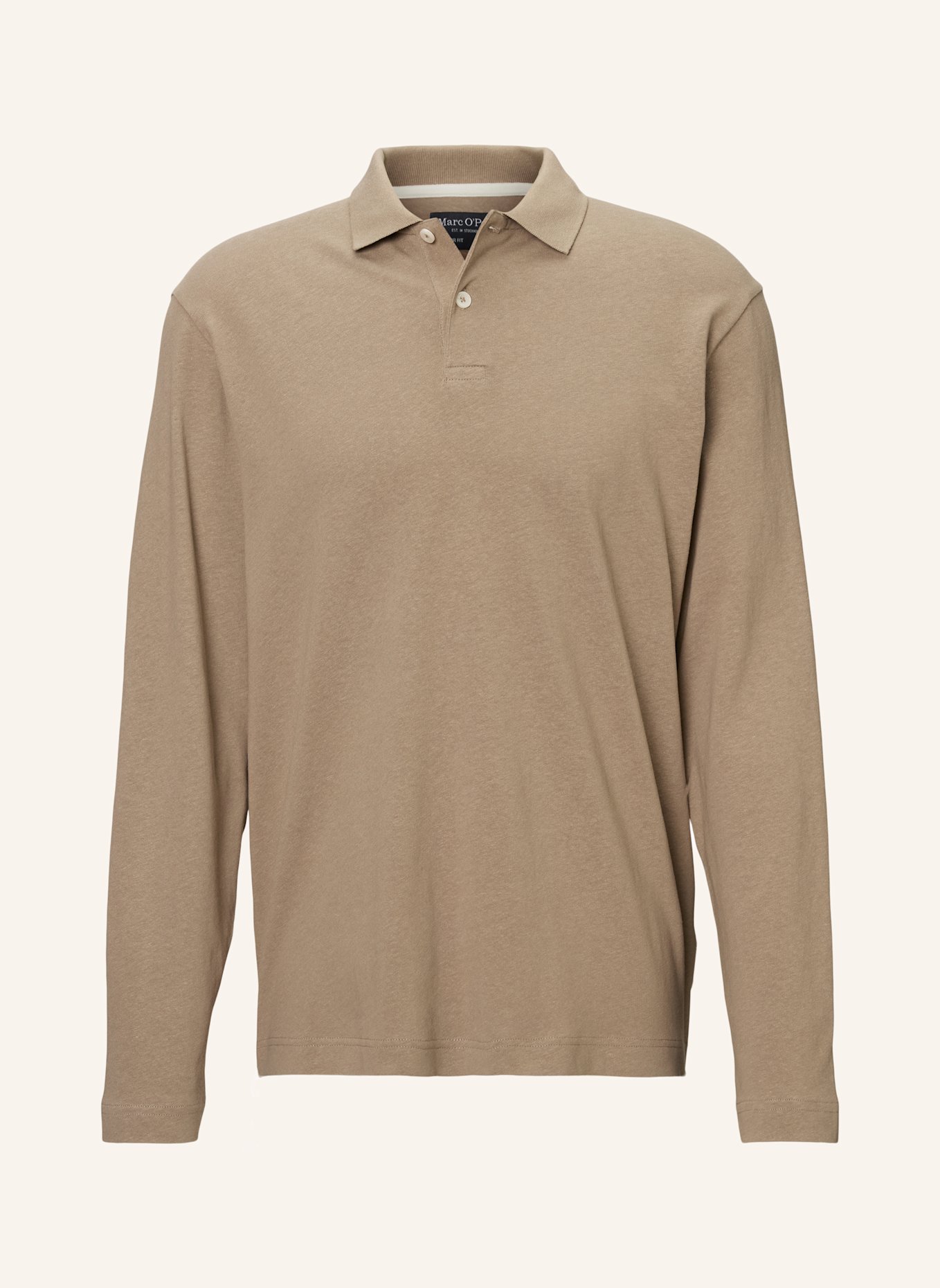Marc O'Polo Langarm-Shirt: BEIGE