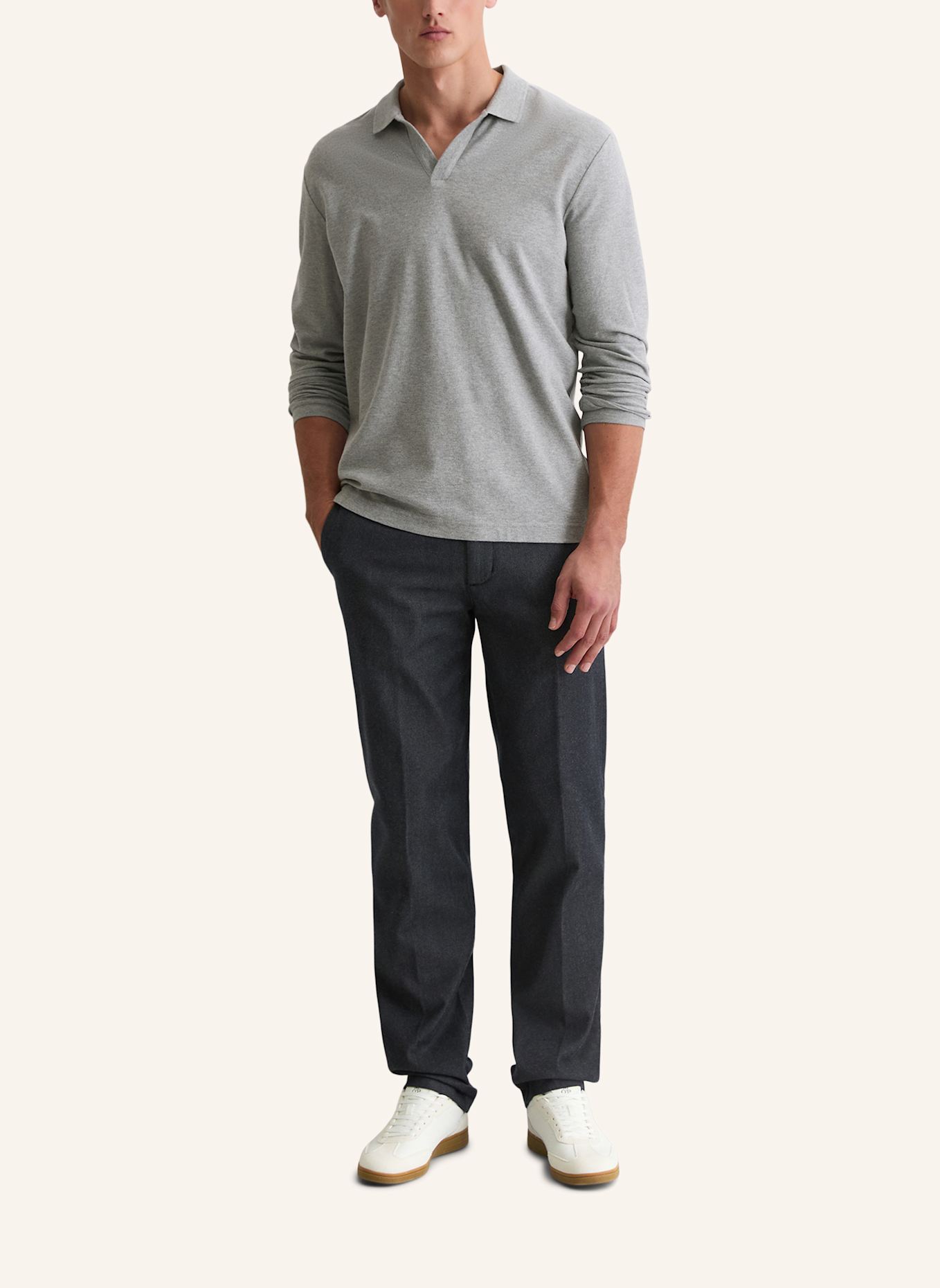 Marc O'Polo Poloshirt: GRAU